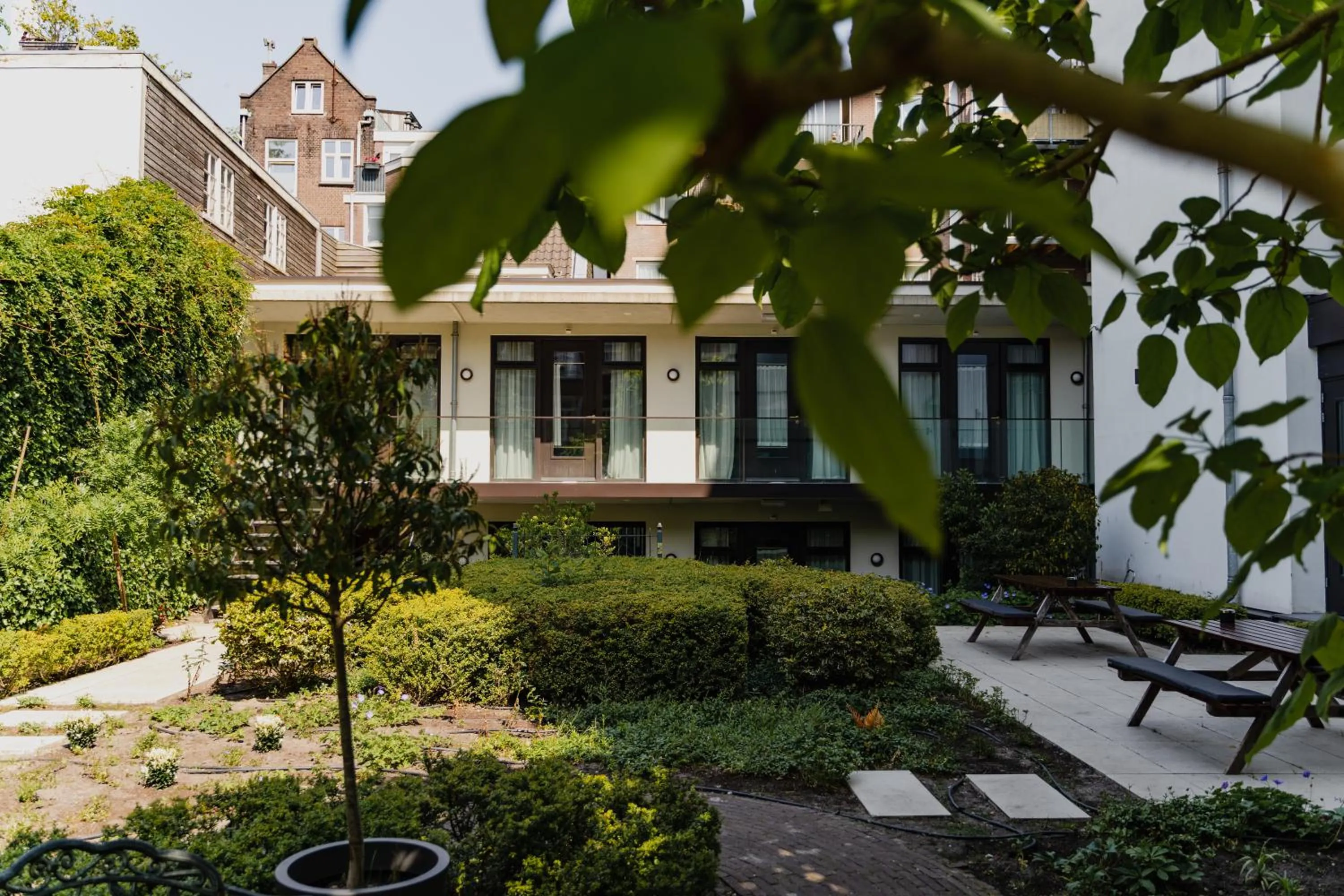 Garden in Hotel Mercier