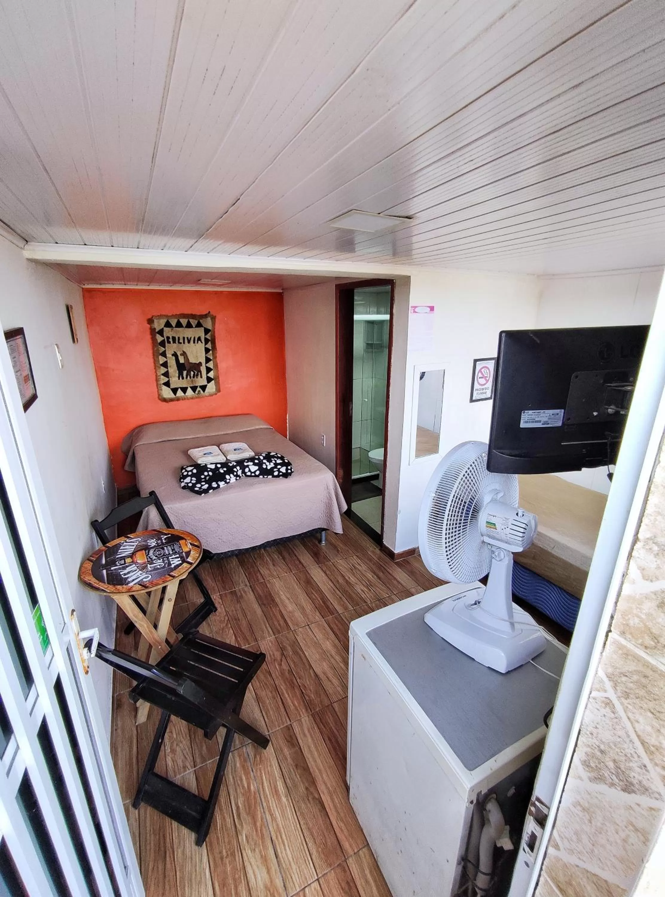 Bedroom, Bed in Pousada Bela Vista Maricá