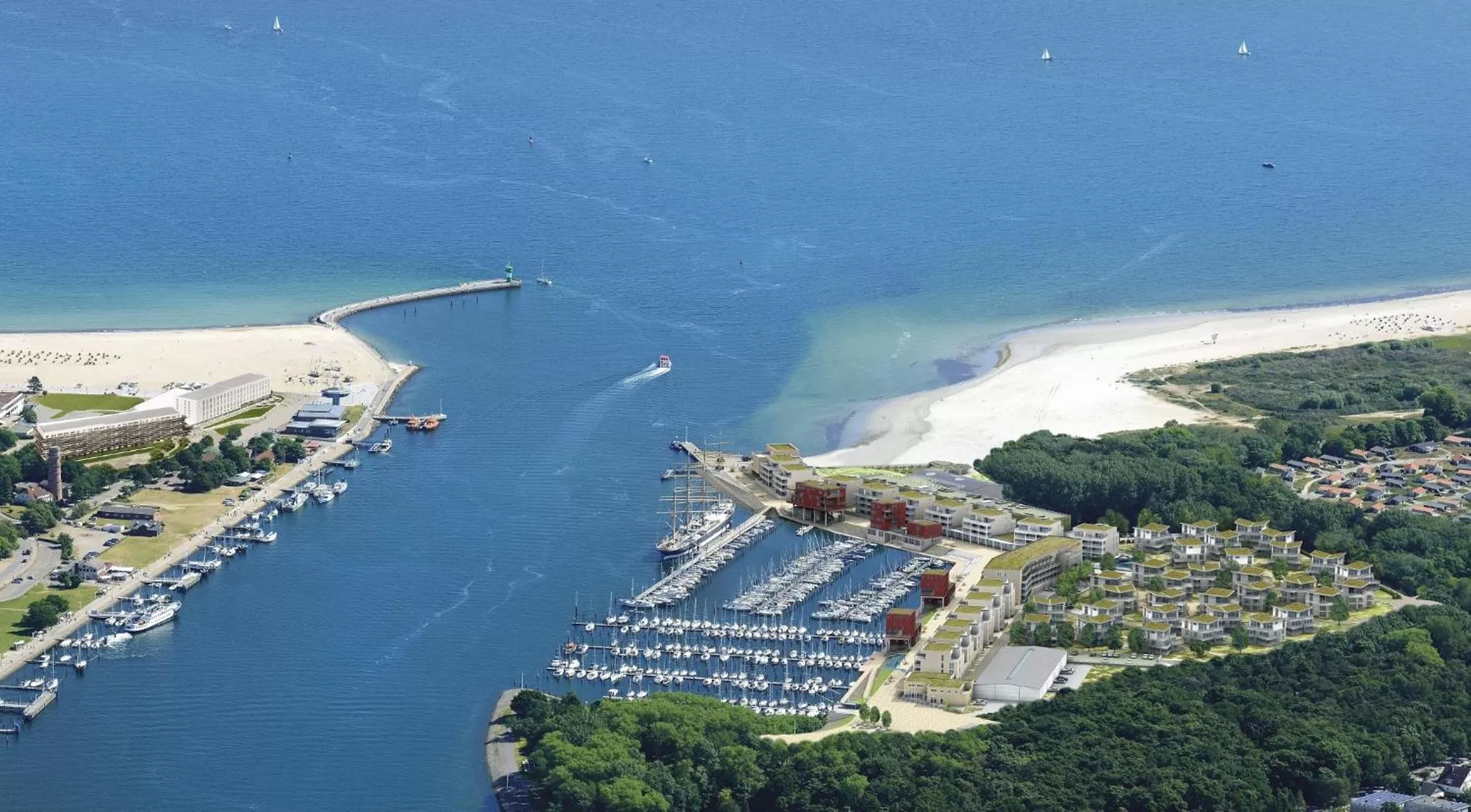 Beach in SlowDown Travemünde