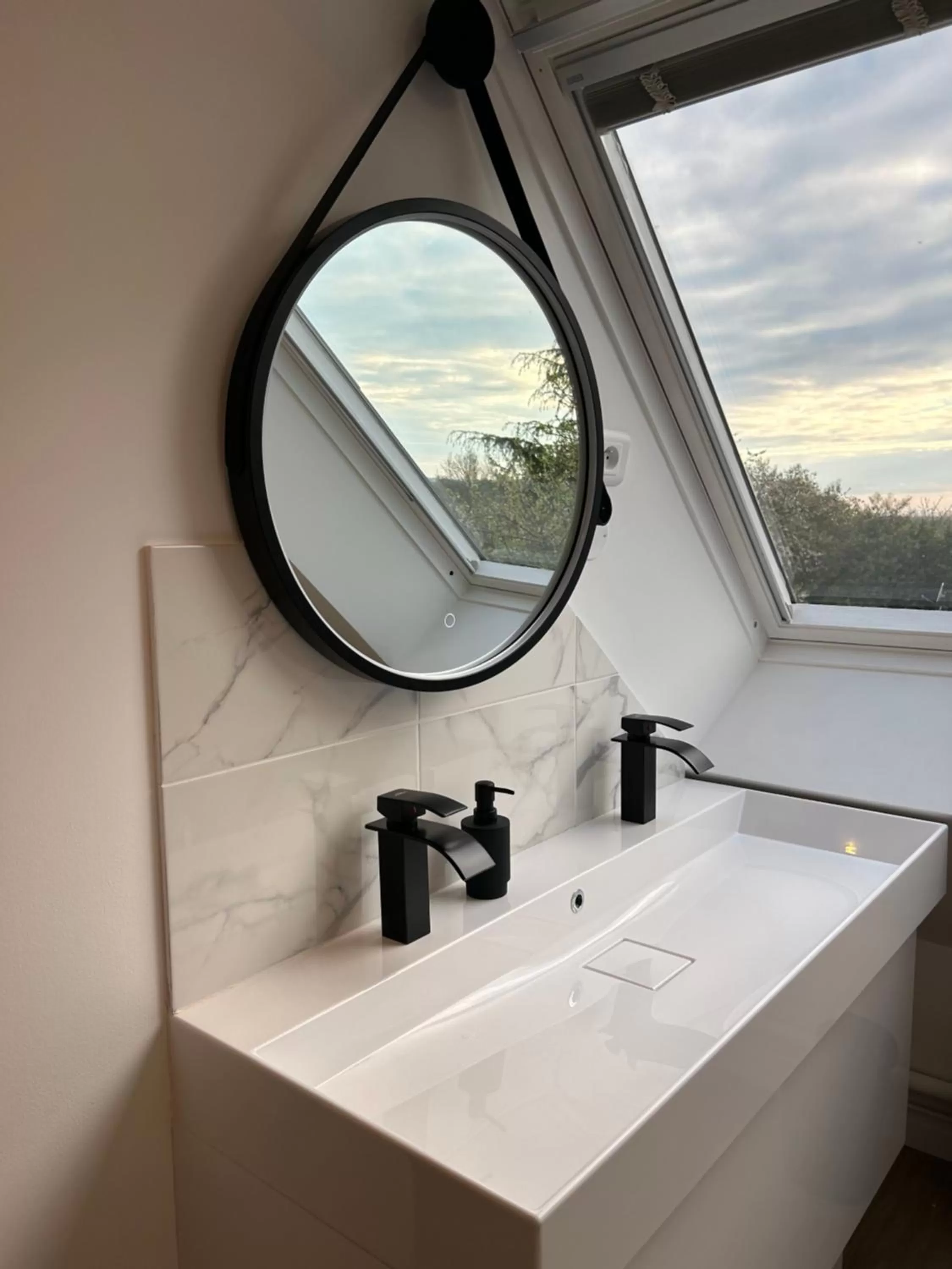 Bathroom in ARC EN CIEL B&B