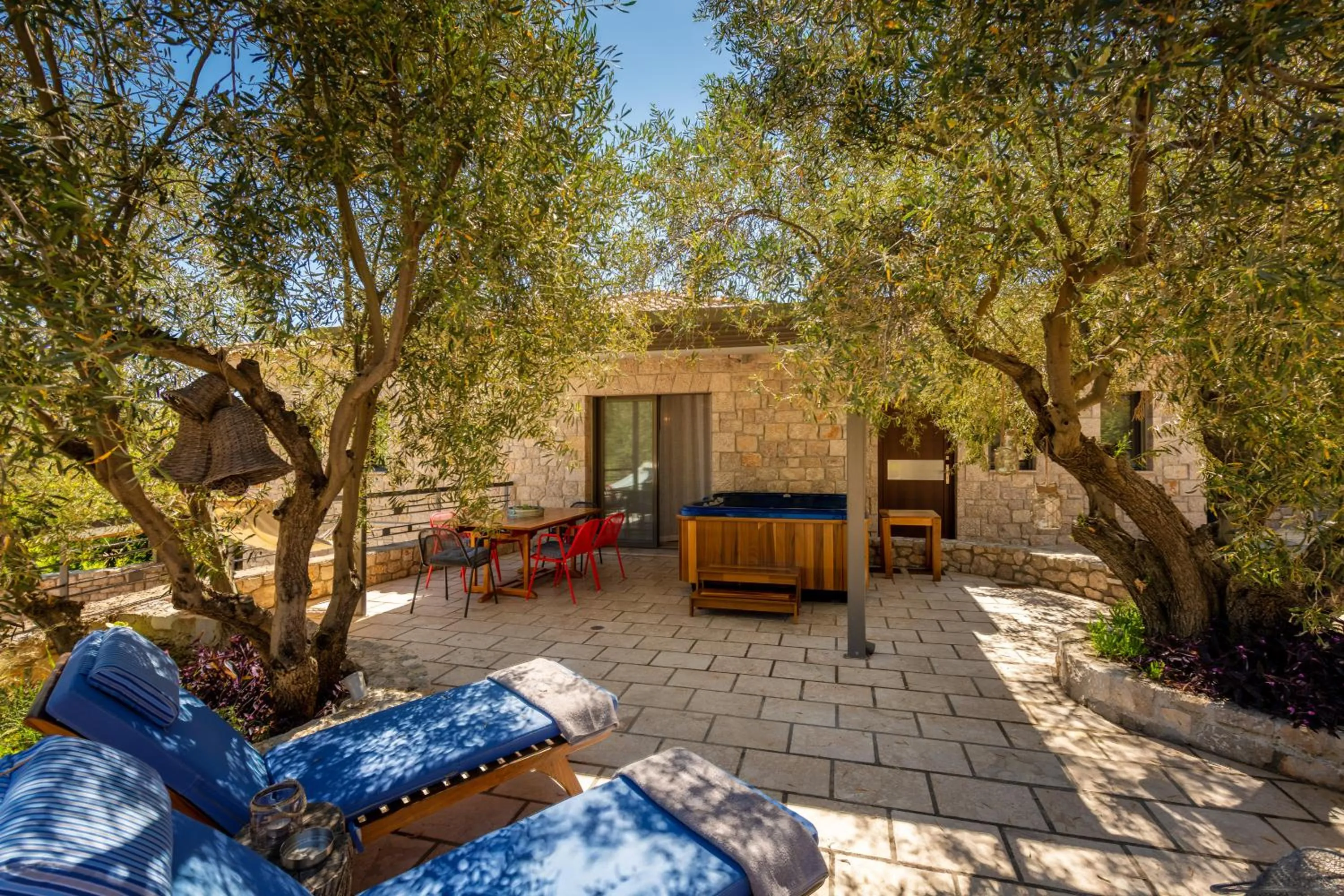 Patio in Anthemion Suites and Villas