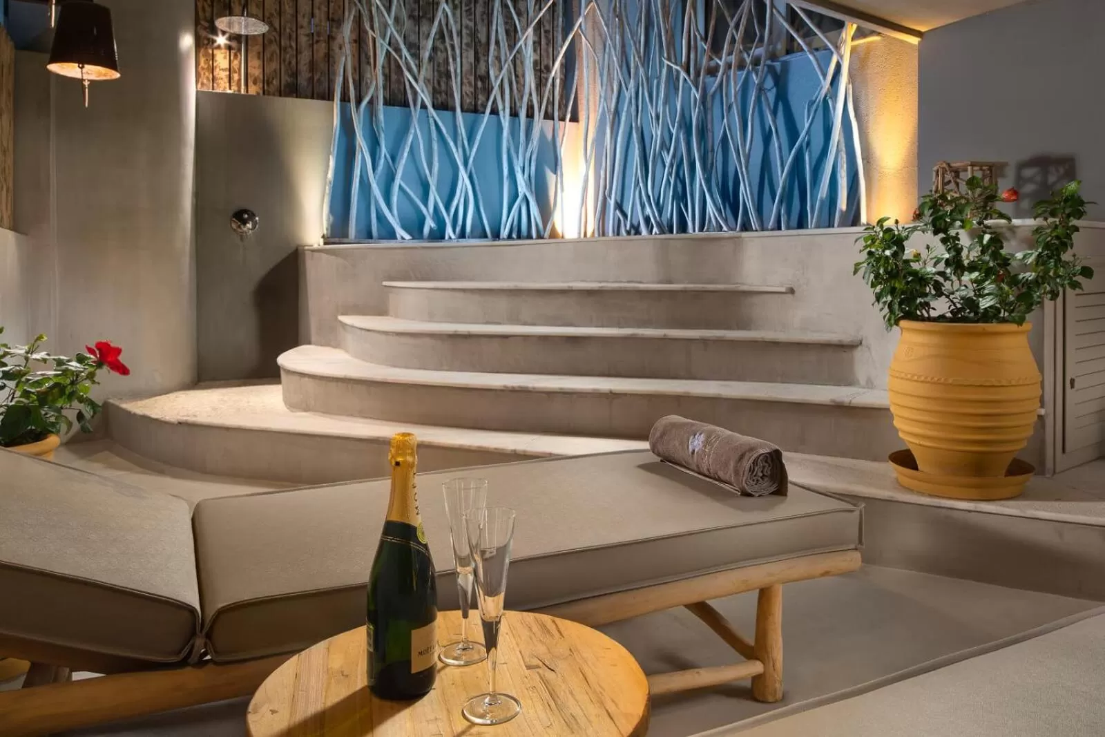 Shower in Elakati Luxury Boutique Hotel - Adults Only