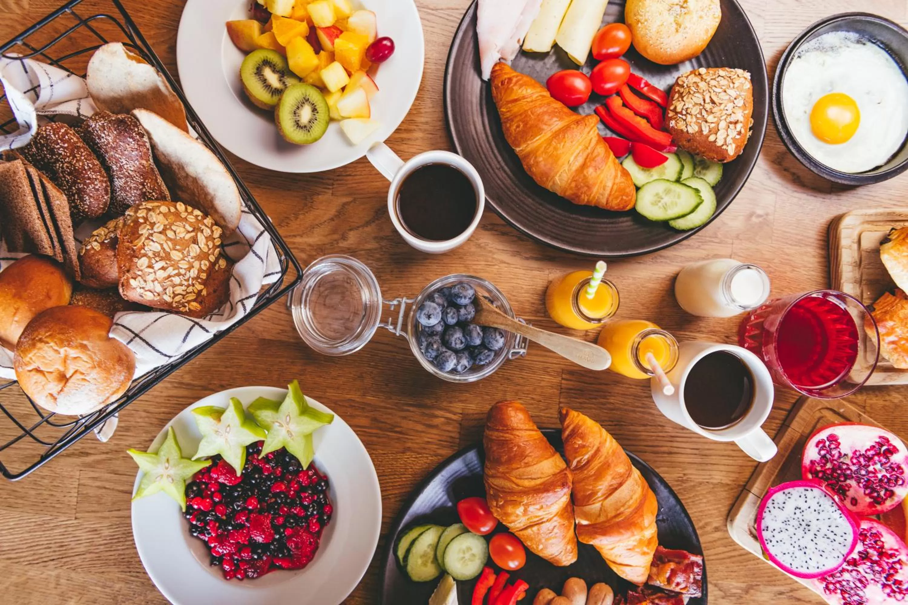 Breakfast in Radisson Blu Hotel, Oulu