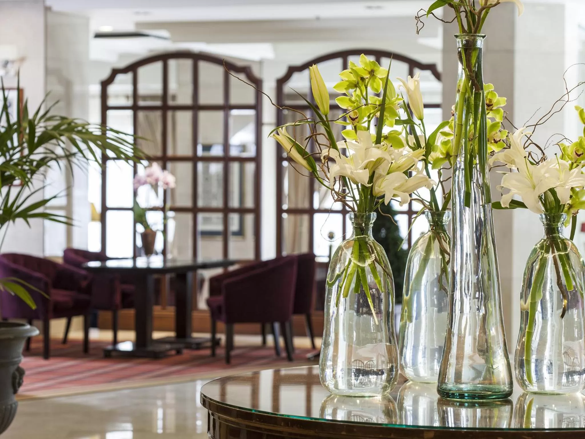 Decorative detail in Emperador