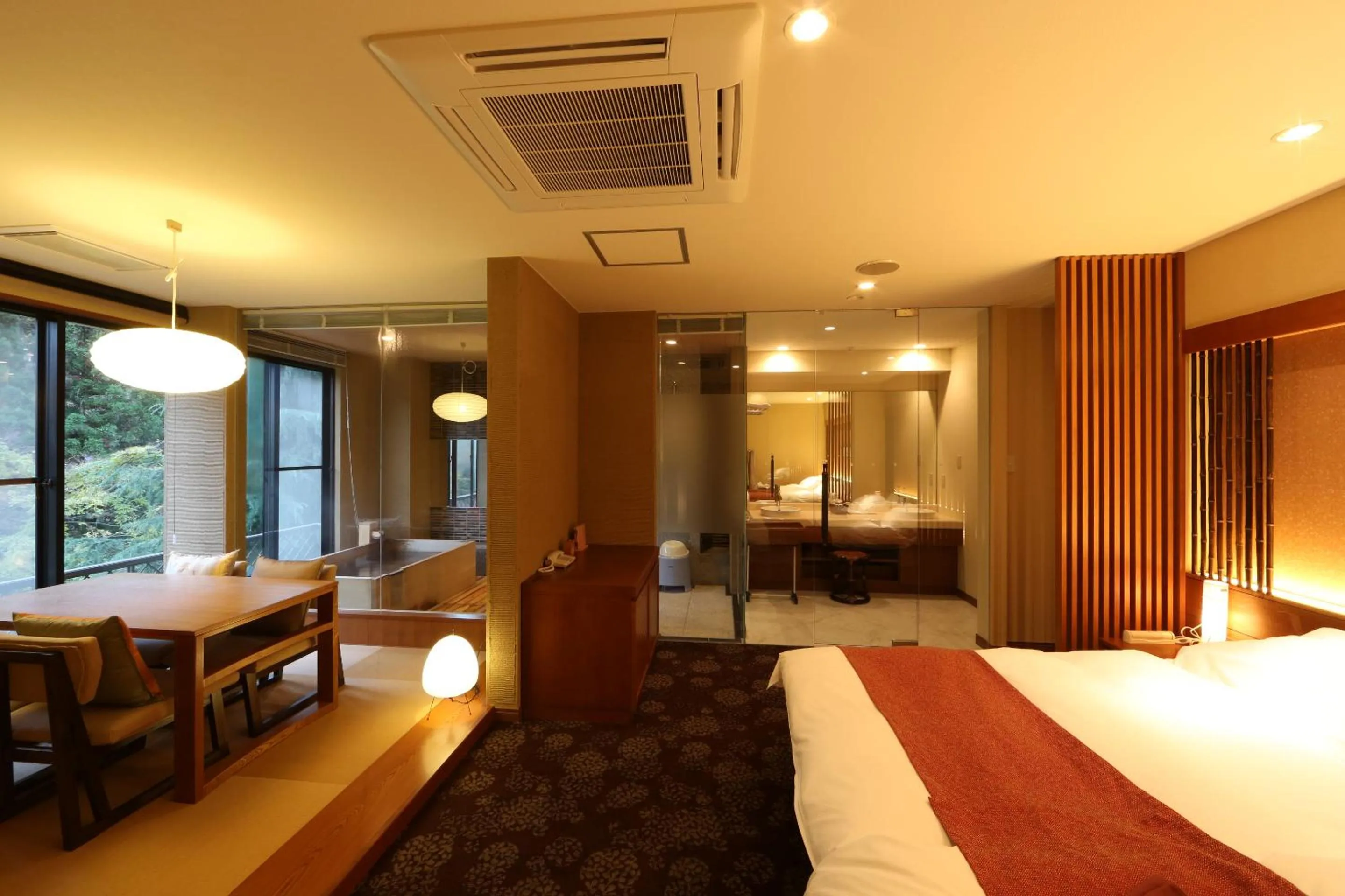 Hot Spring Bath in Art & Music Spa Resort Manatei Hakone