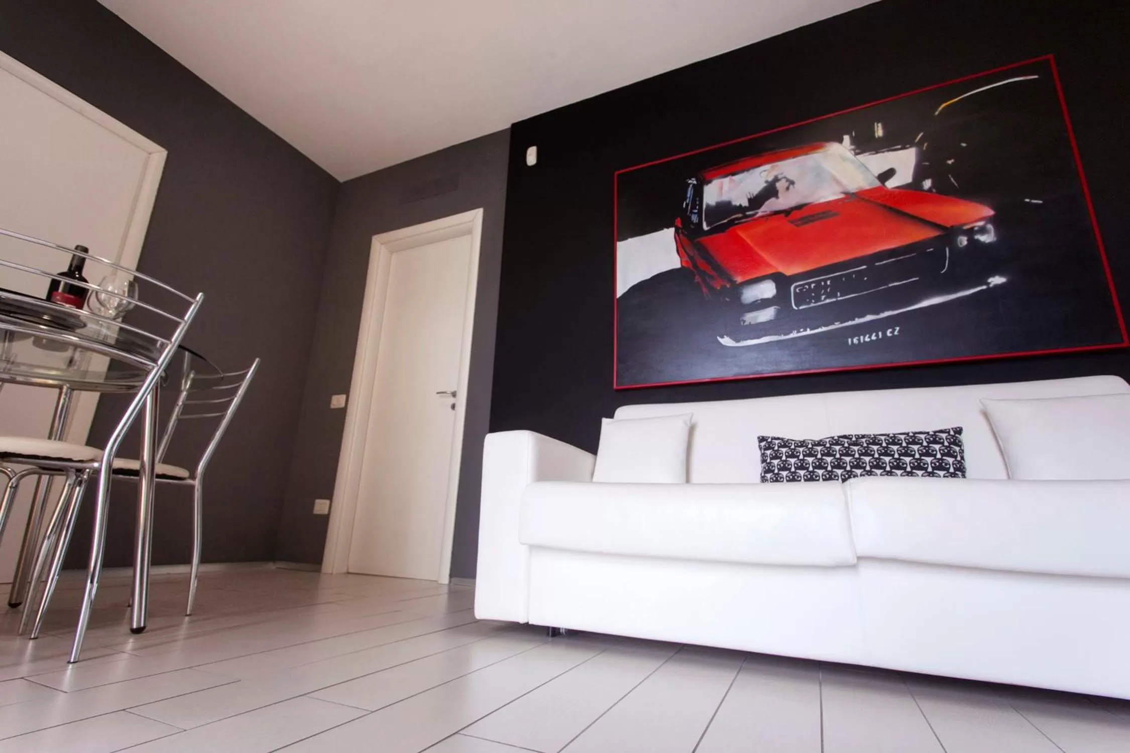 Seating area in Villino Erminia - Seaside Art b&b