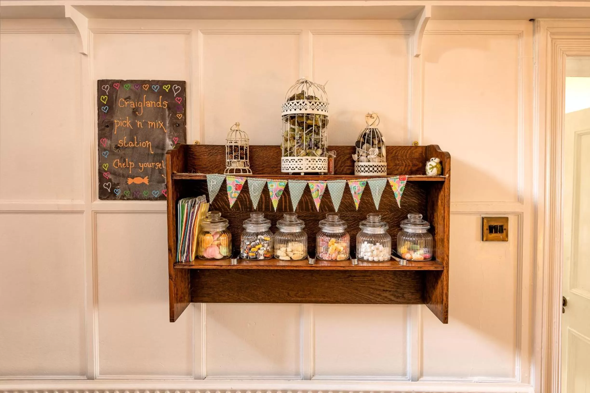 Food and drinks in Craiglands Bed and Breakfast, Grassington