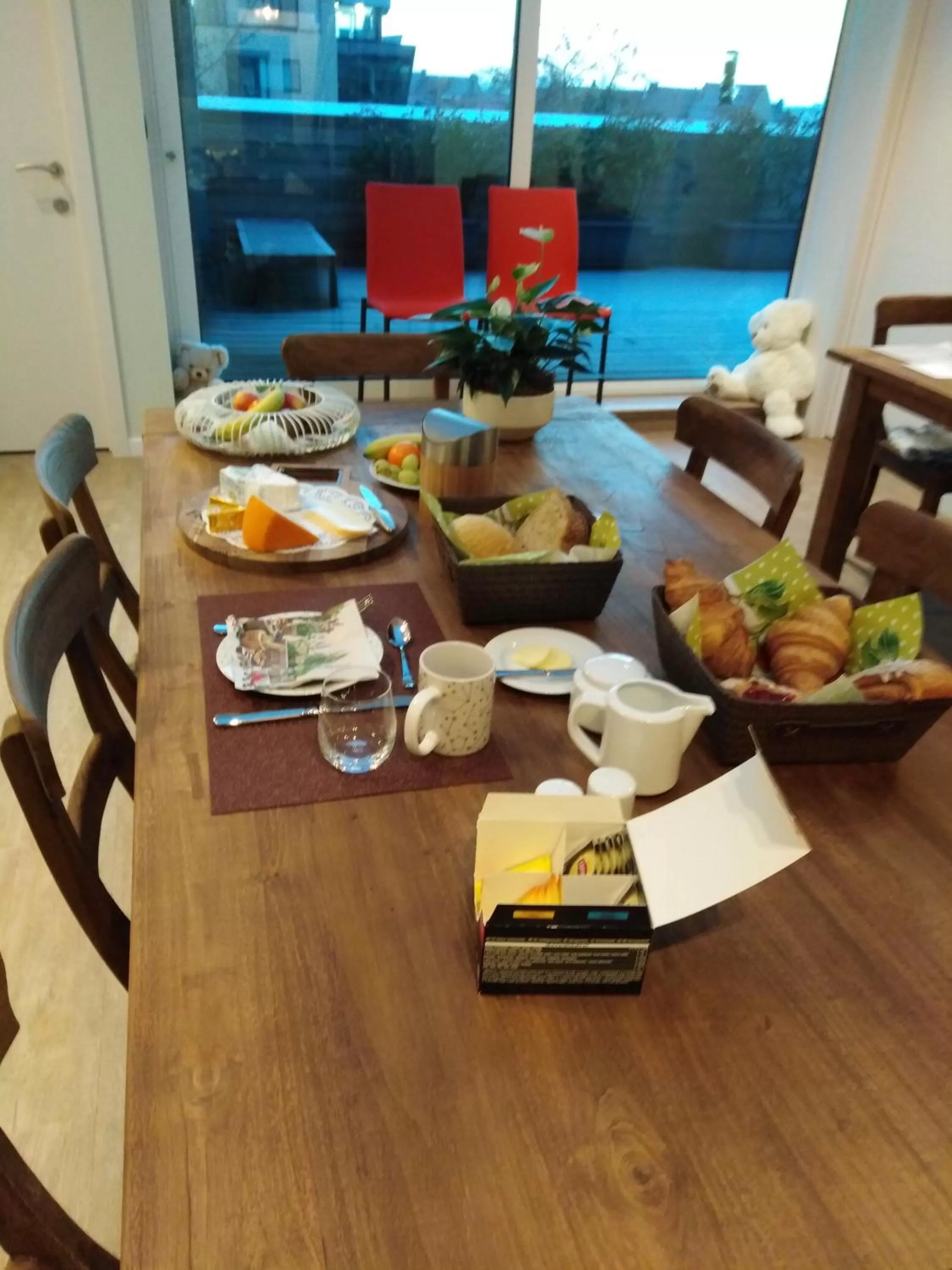 Continental breakfast in ORION B&B
