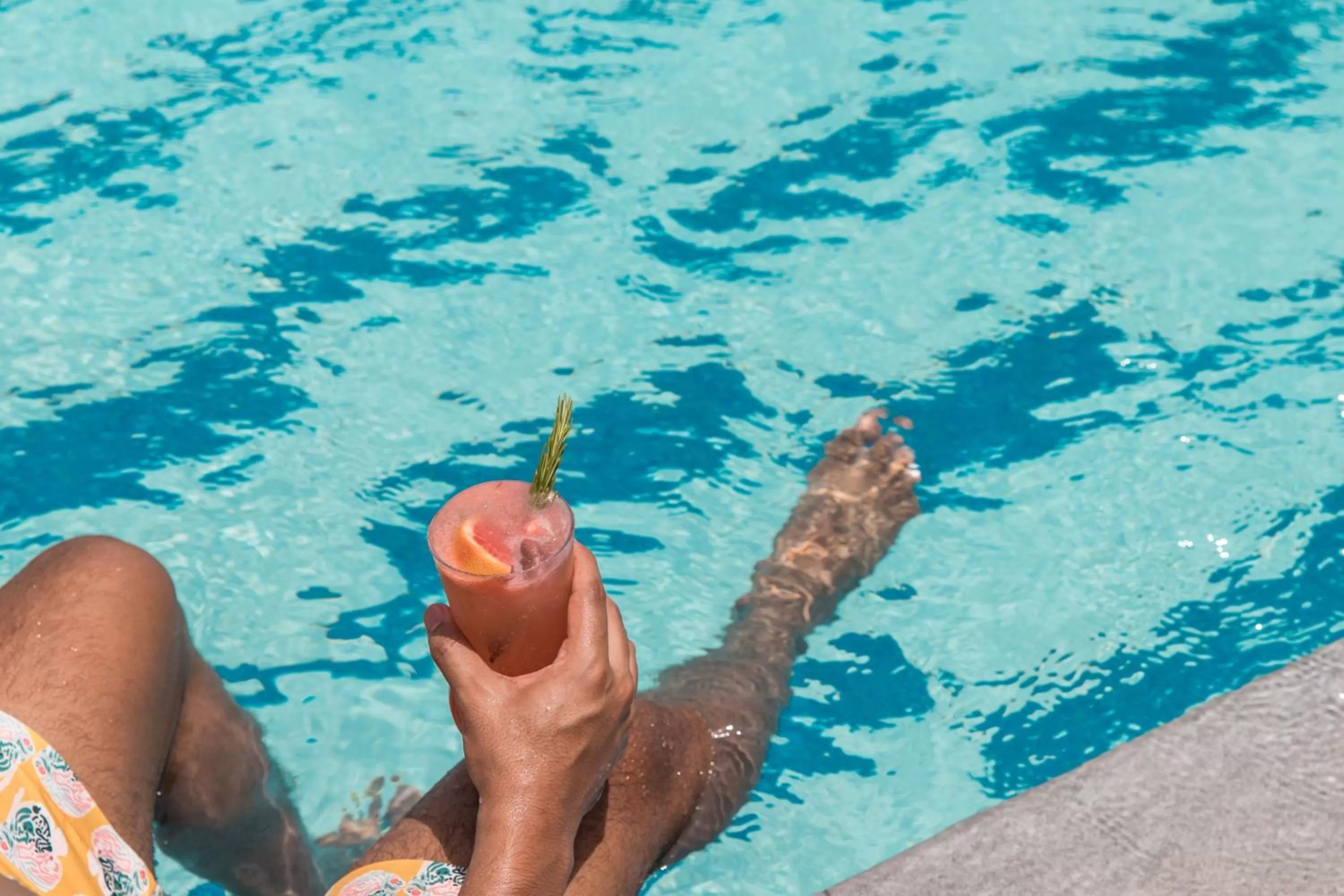 Swimming pool in Jeddah Marriott Hotel Madinah Road