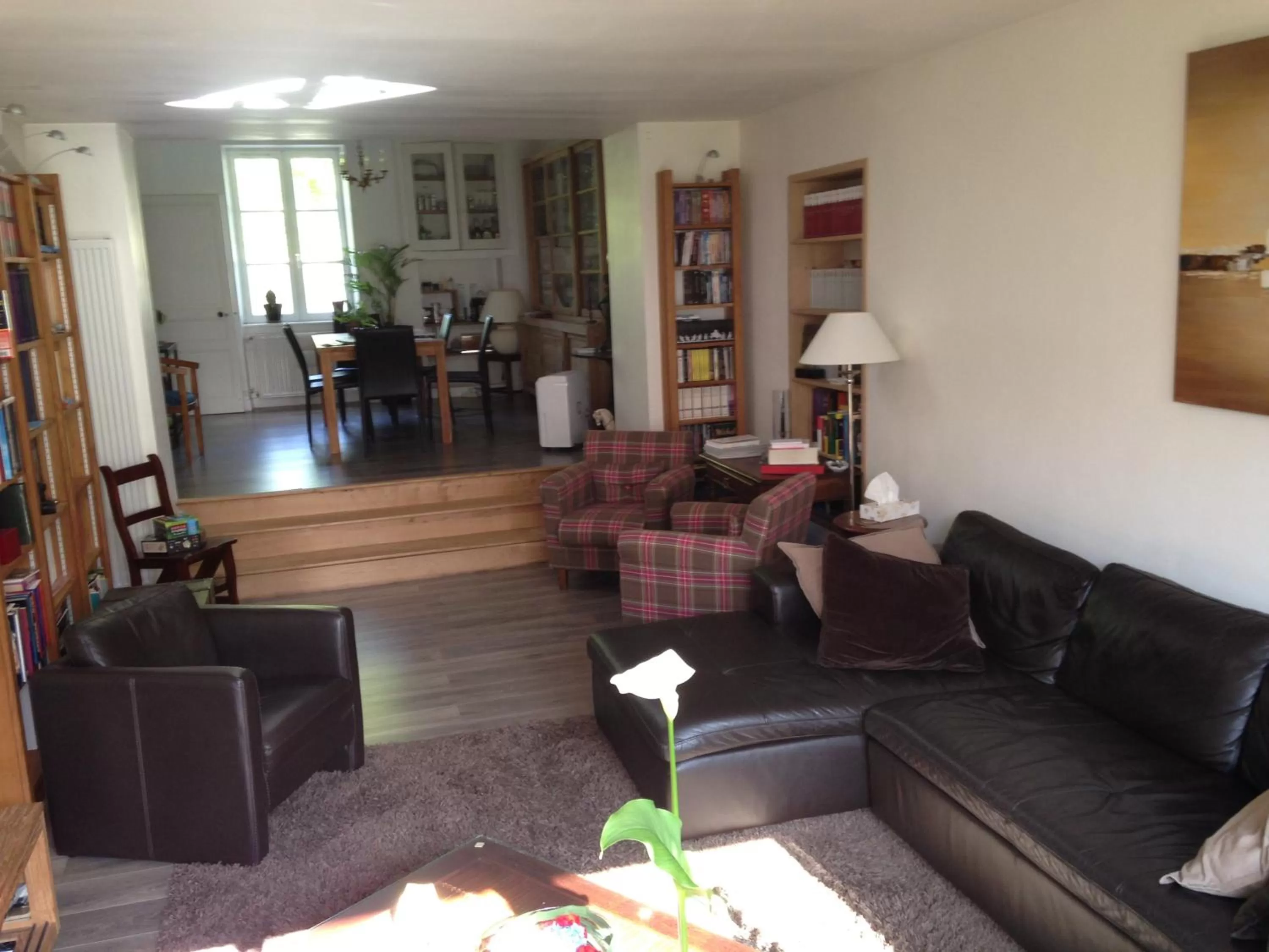 Communal lounge/ TV room, Seating Area in Les Chambres Lauryvan