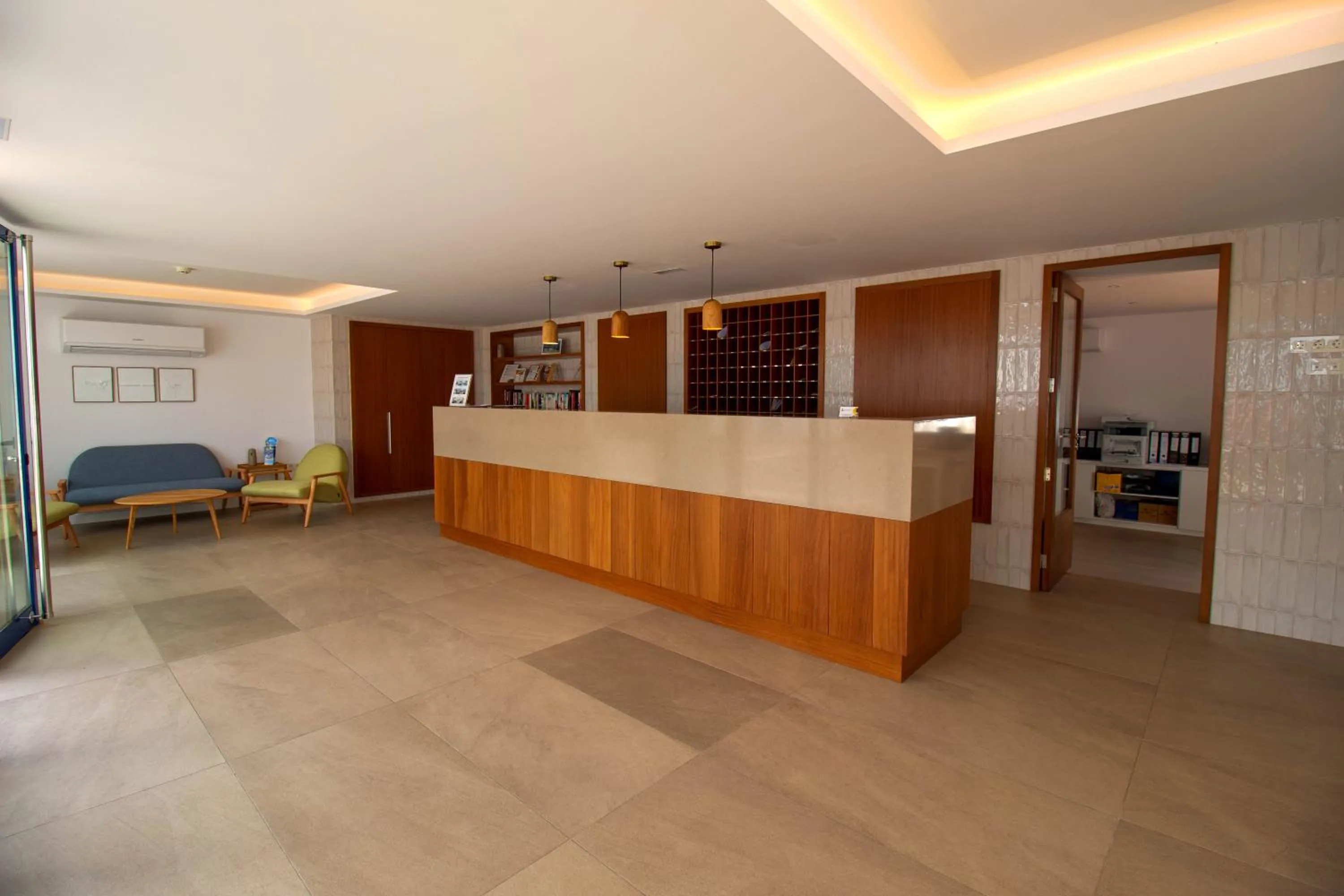 Lobby or reception in Apartamentos Jable Bermudas
