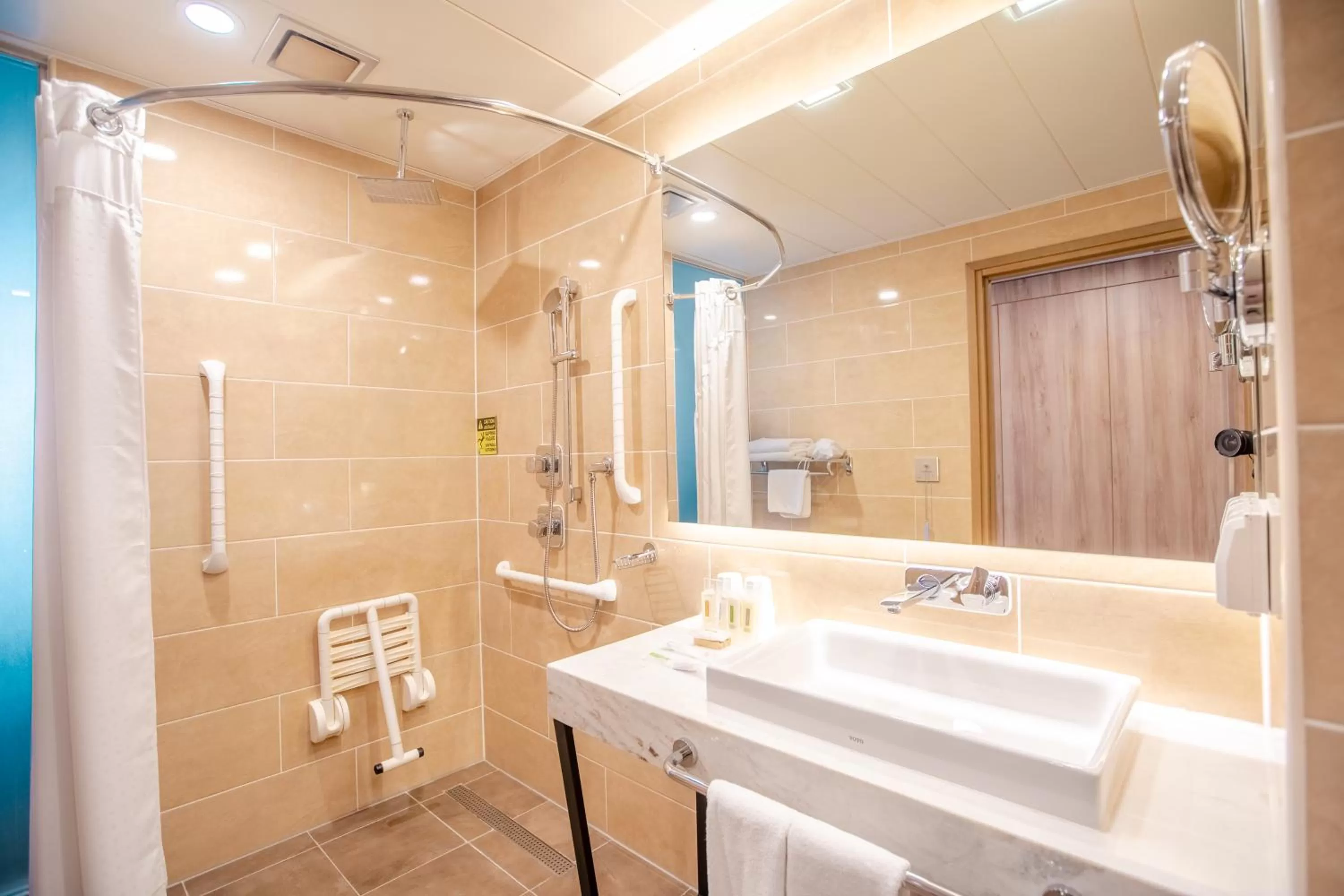 Shower in Holiday Inn Ulaanbaatar by IHG