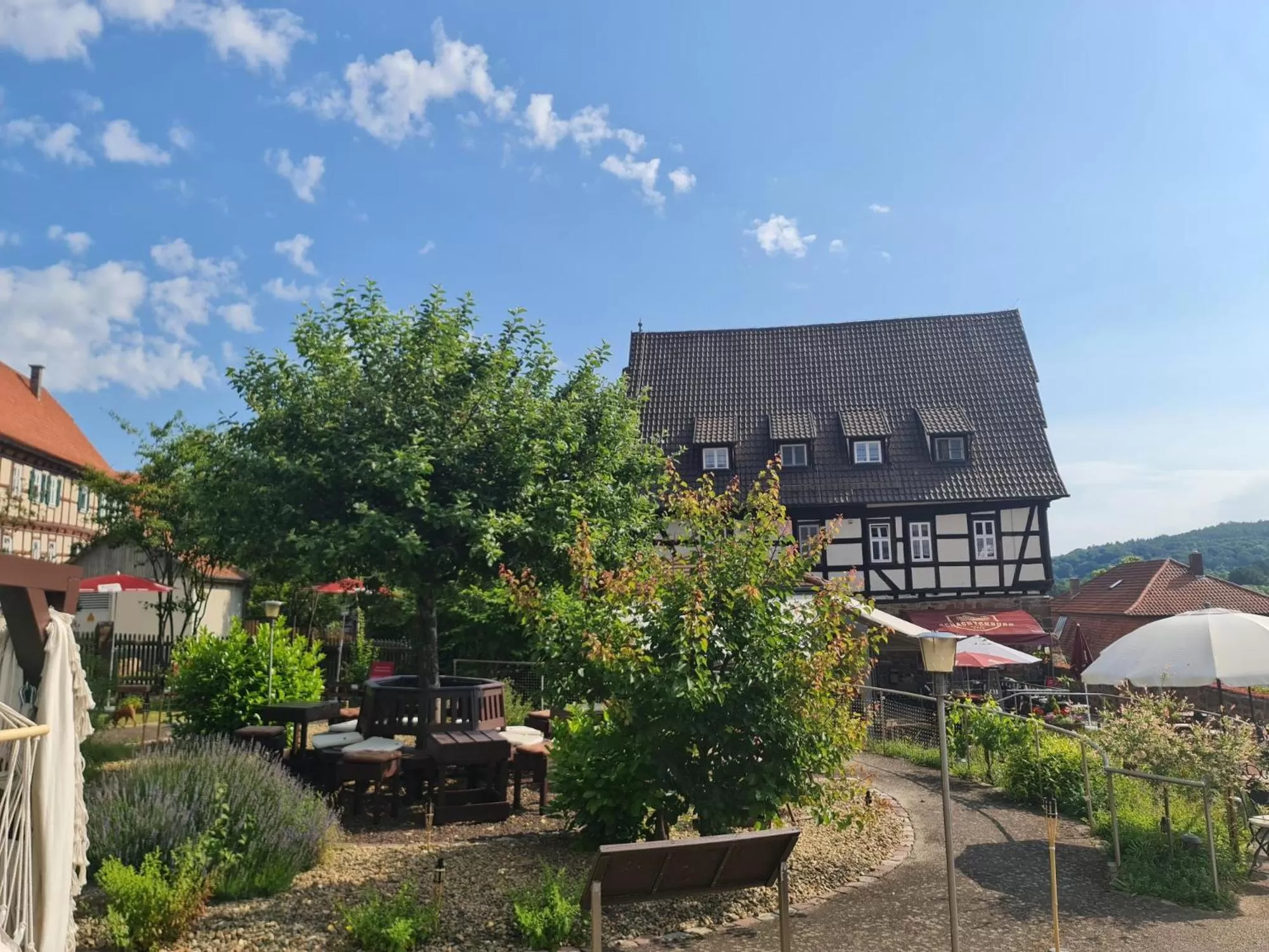 Garden in Hotel & Café Schachtenburg