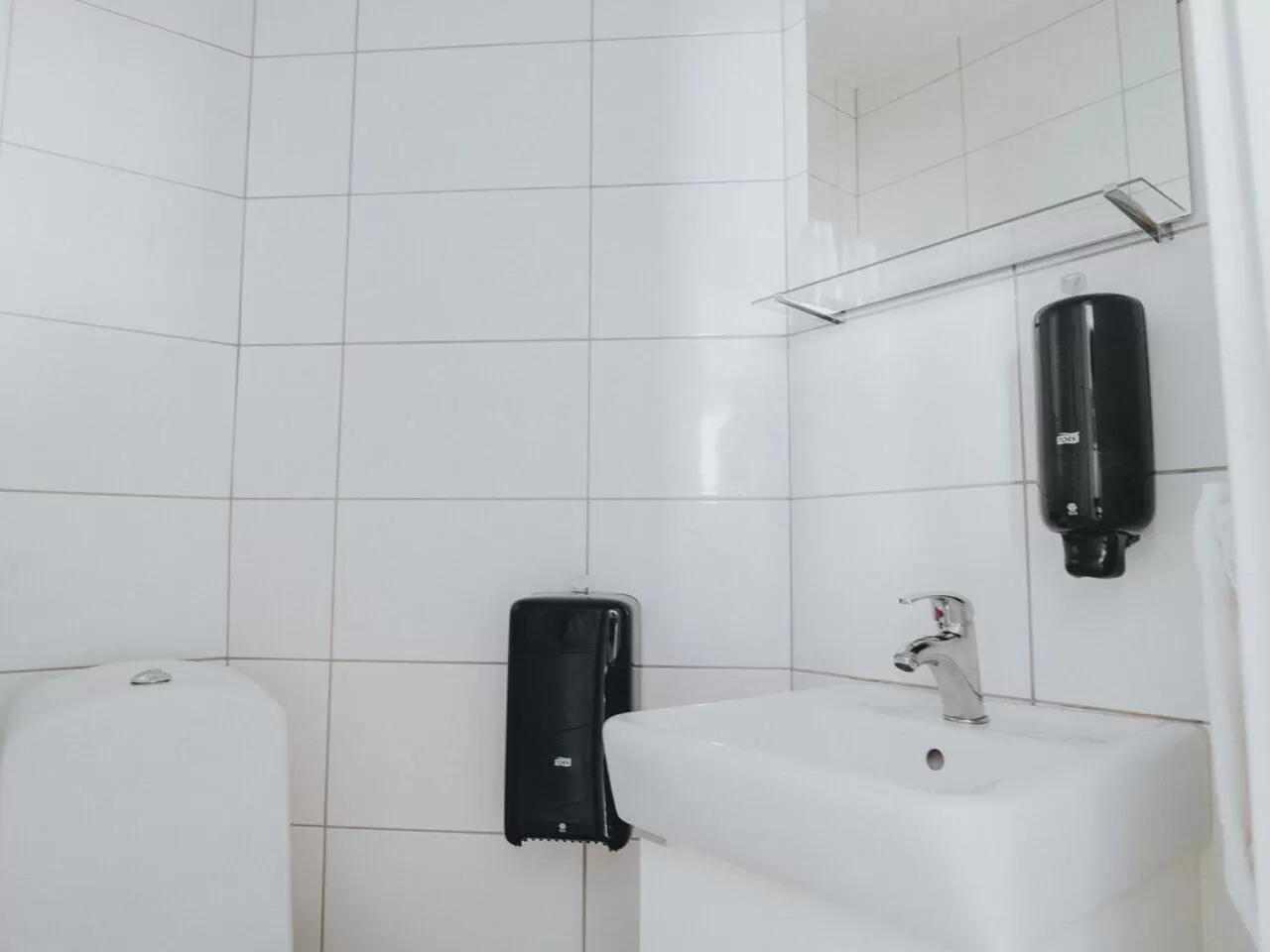 Bathroom in Arboga Stadshotell