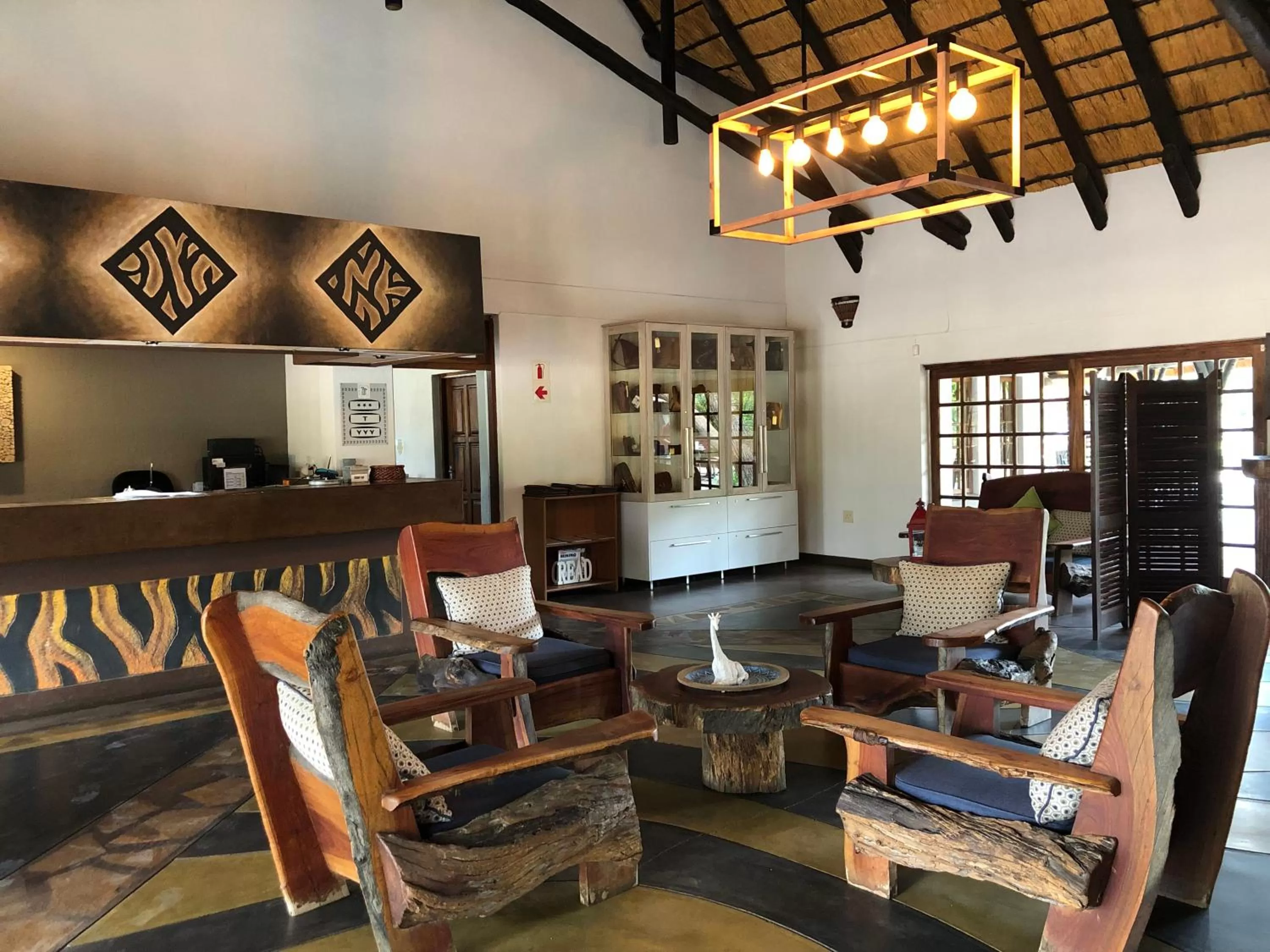 Lobby or reception, Seating Area in Okahandja Country Hotel