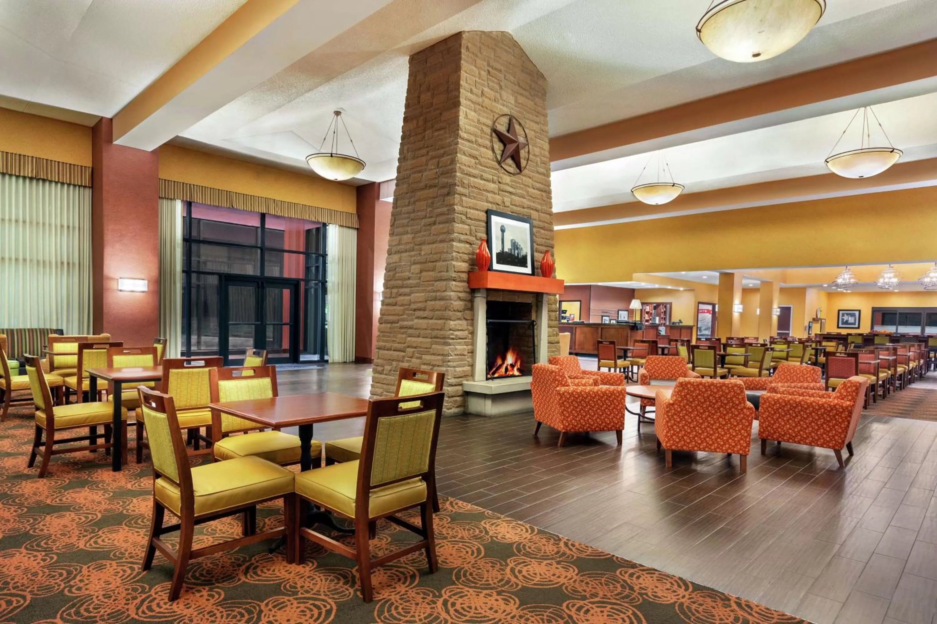 Lobby or reception in Hampton Inn & Suites Dallas-Mesquite