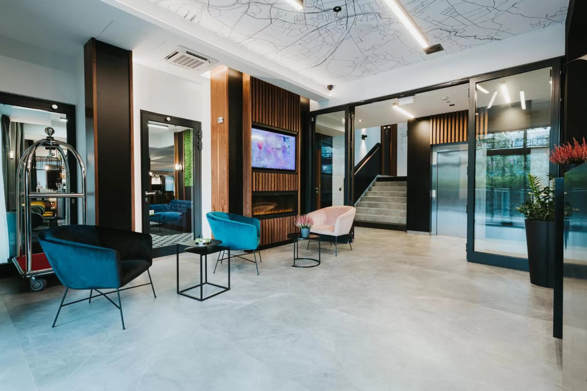 Lobby or reception in Focus Hotel Premium Kraków