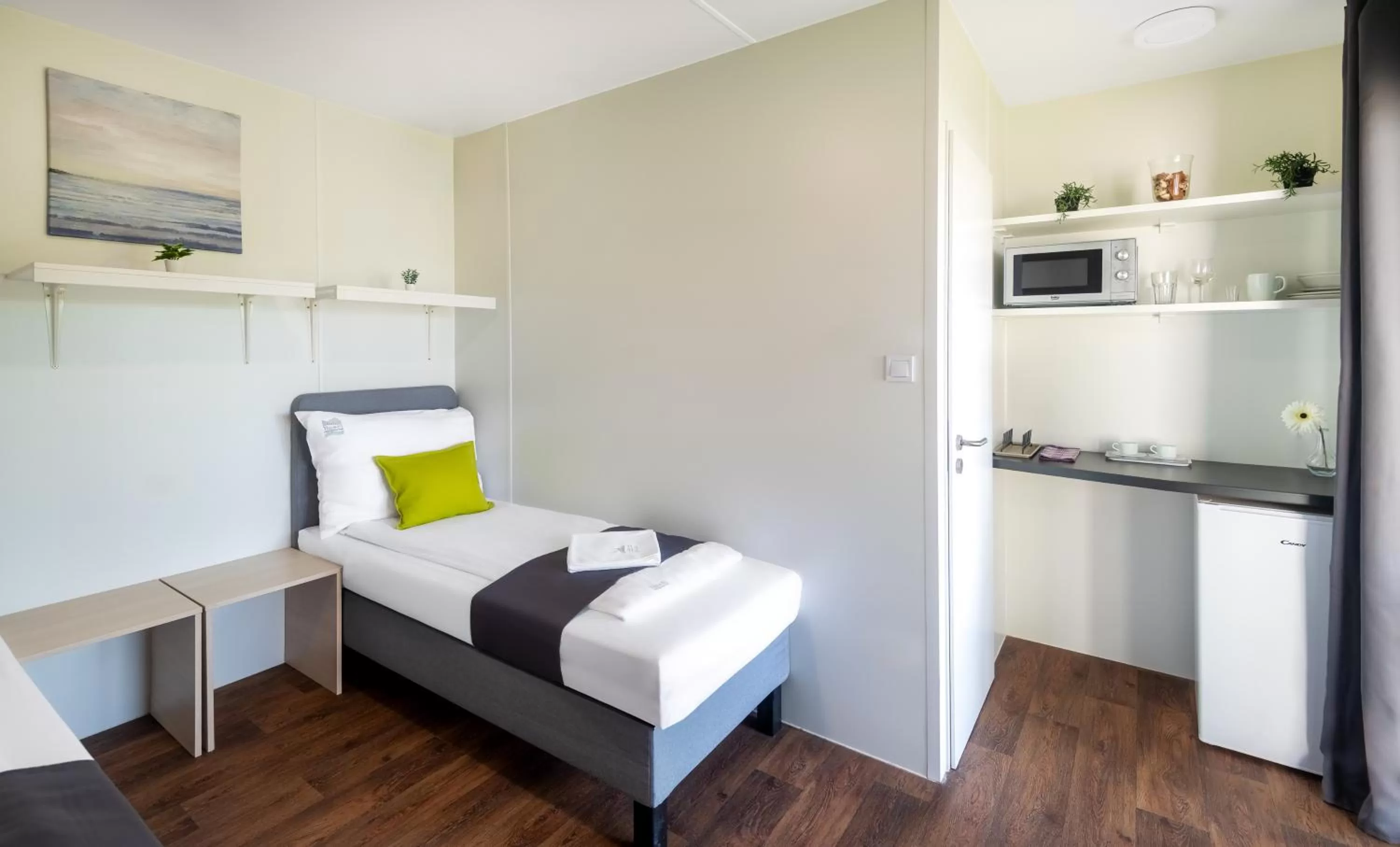 Bed in Tisza-tó Apartmanpark