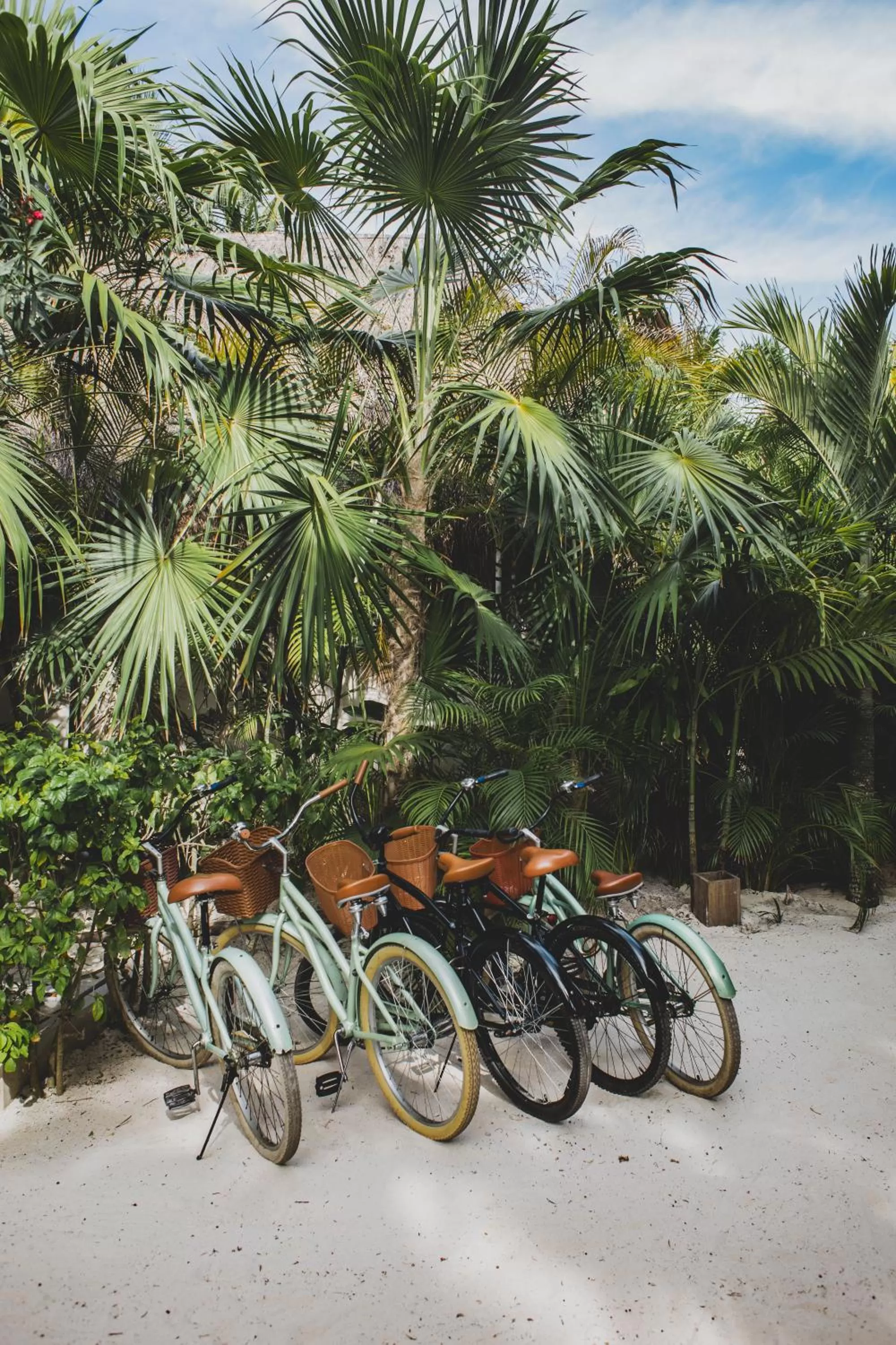Cycling in La Valise Tulum, Member of Small Luxury Hotels