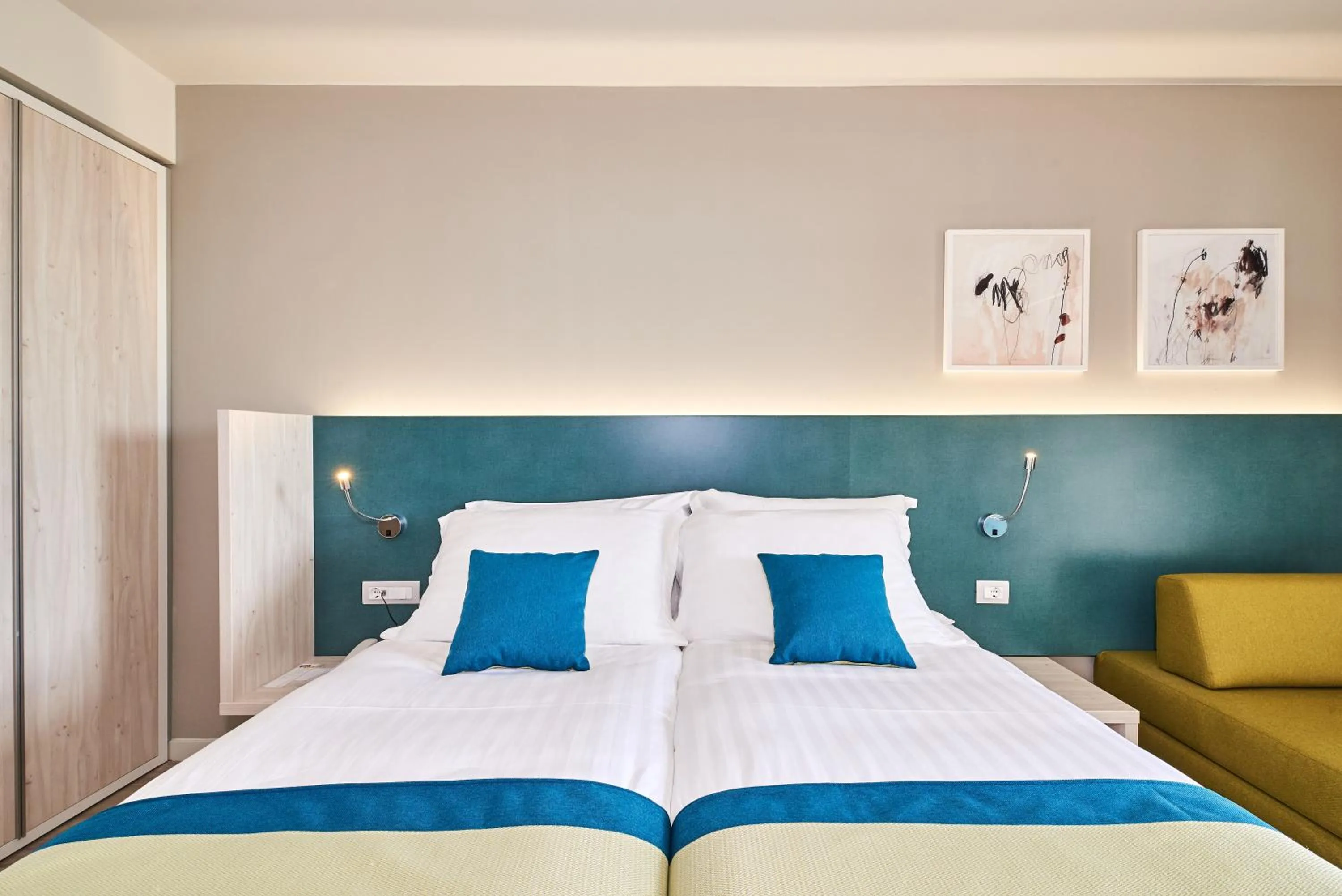 Bedroom, Bed in Hotel Sipar Plava Laguna