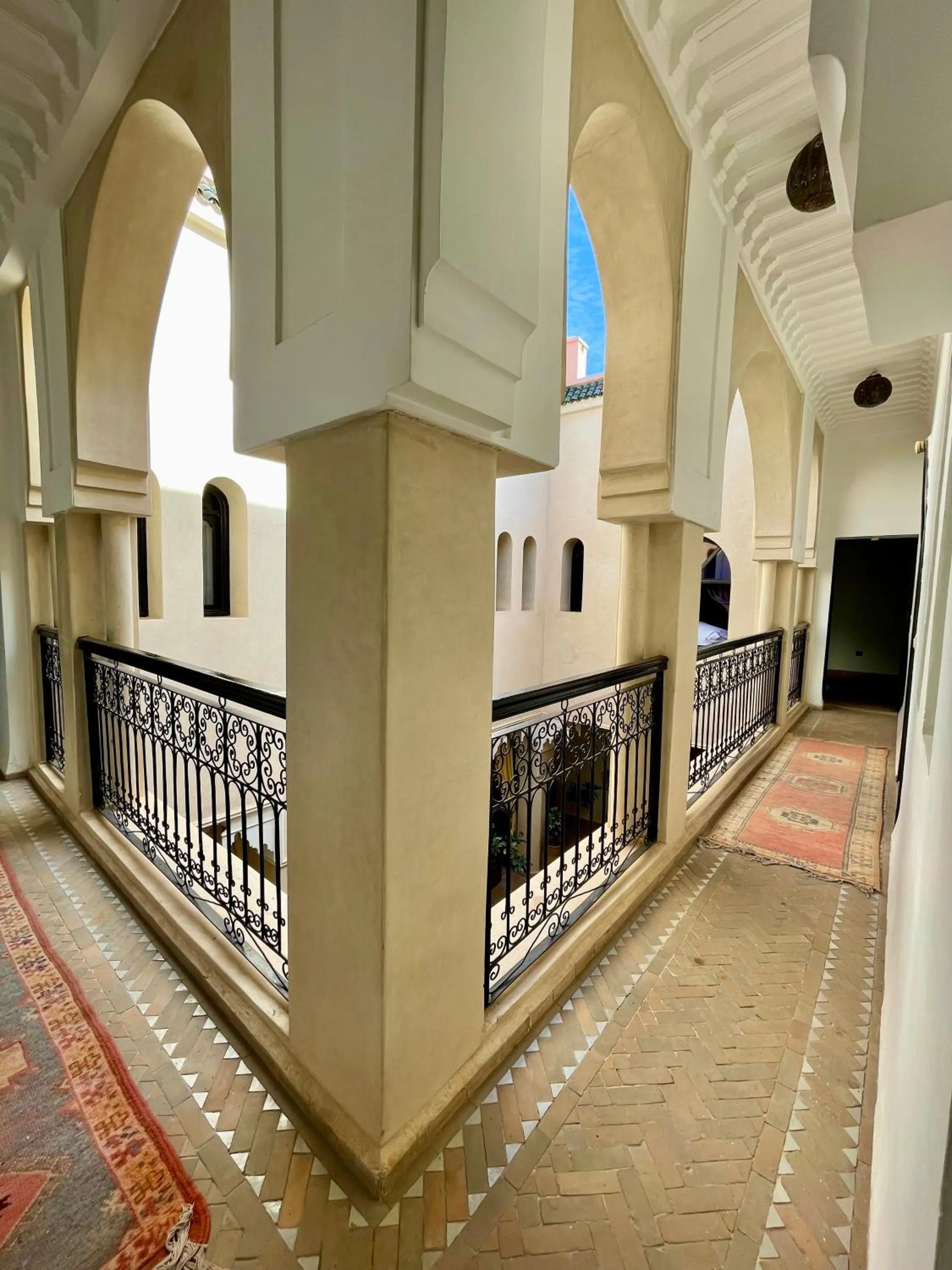 Decorative detail in Riad Dar Foundouk and Spa