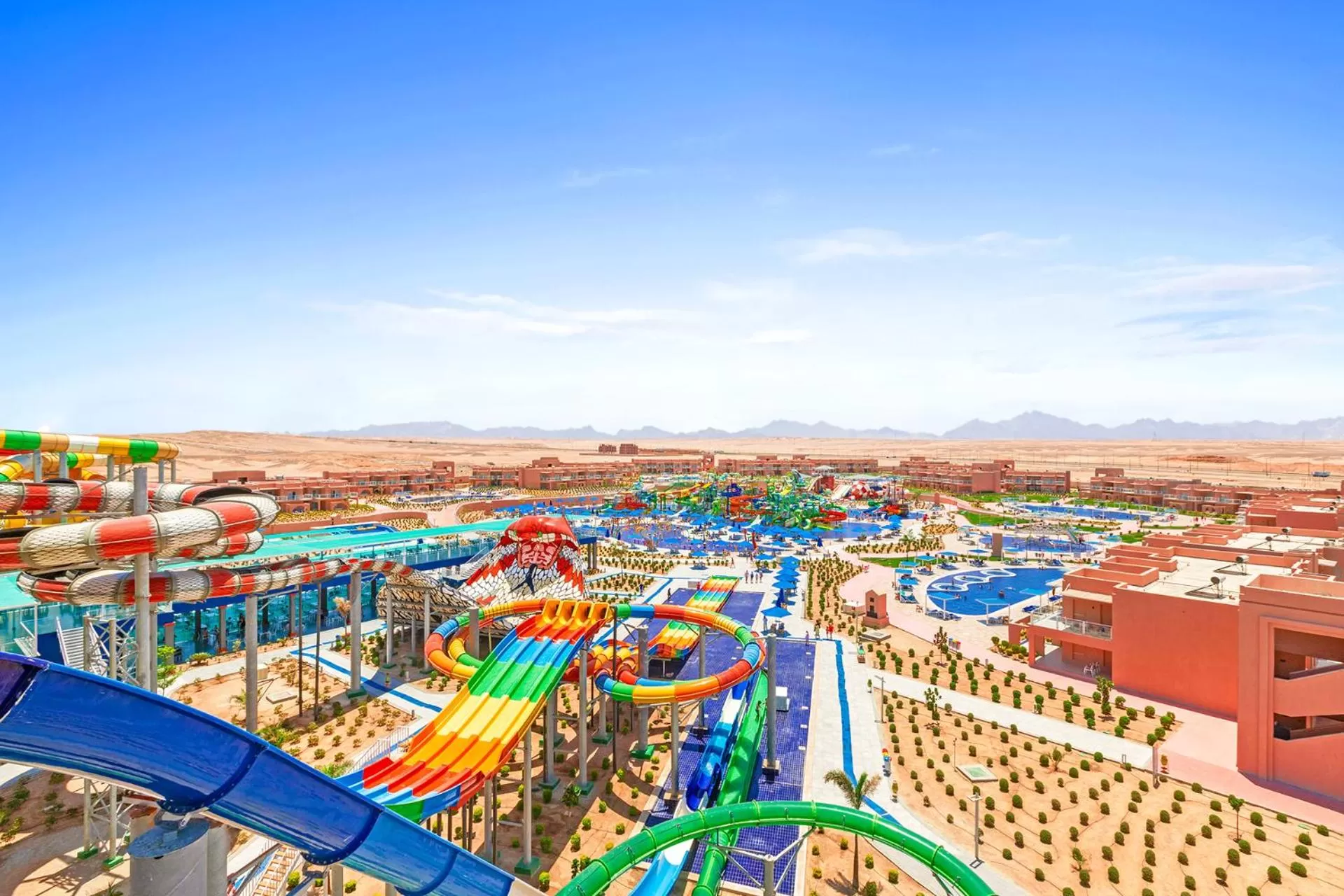 Aqua park in Pickalbatros Jungle Aqua Park - Neverland Hurghada