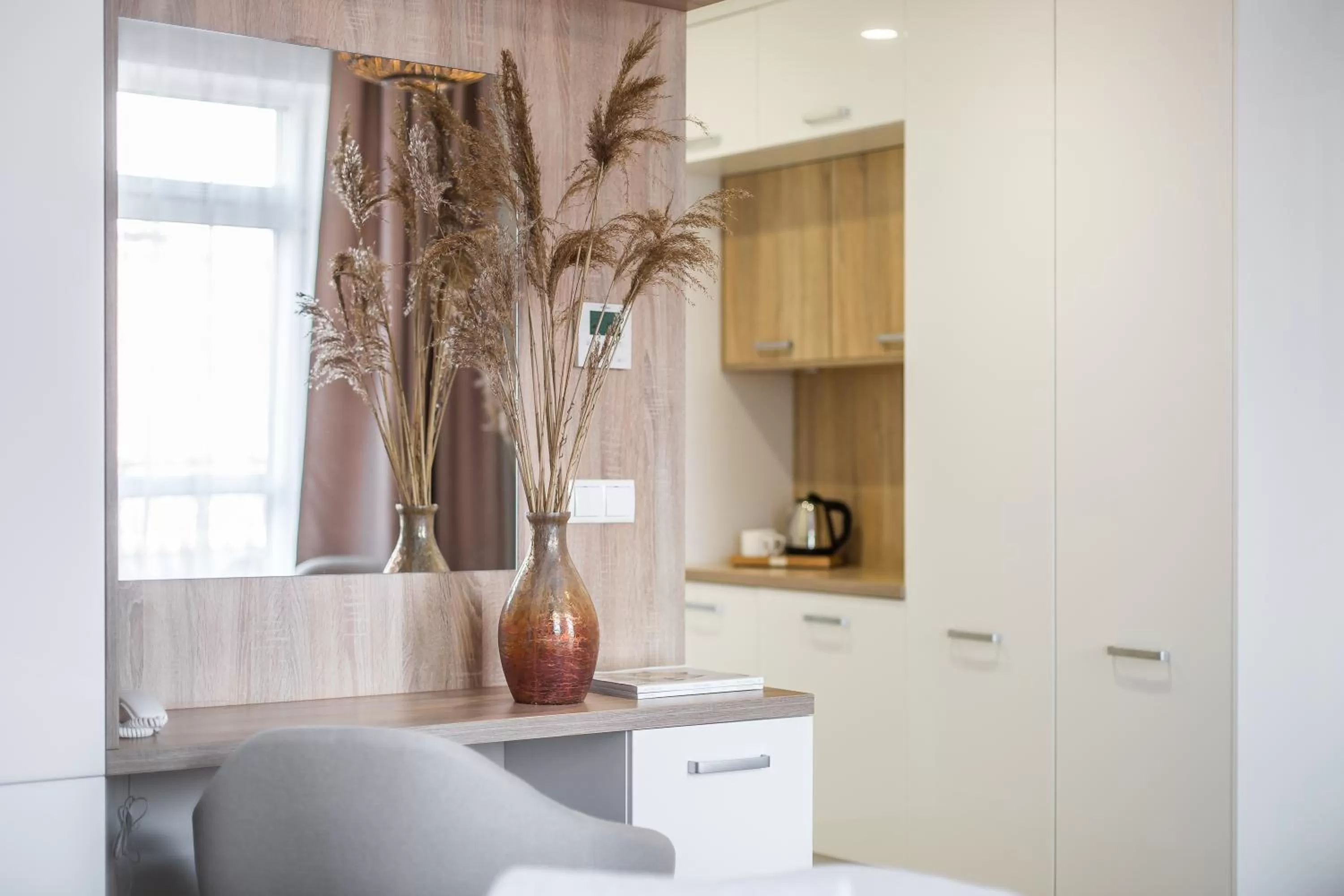 Kitchen or kitchenette in Molo Park Aparthotel