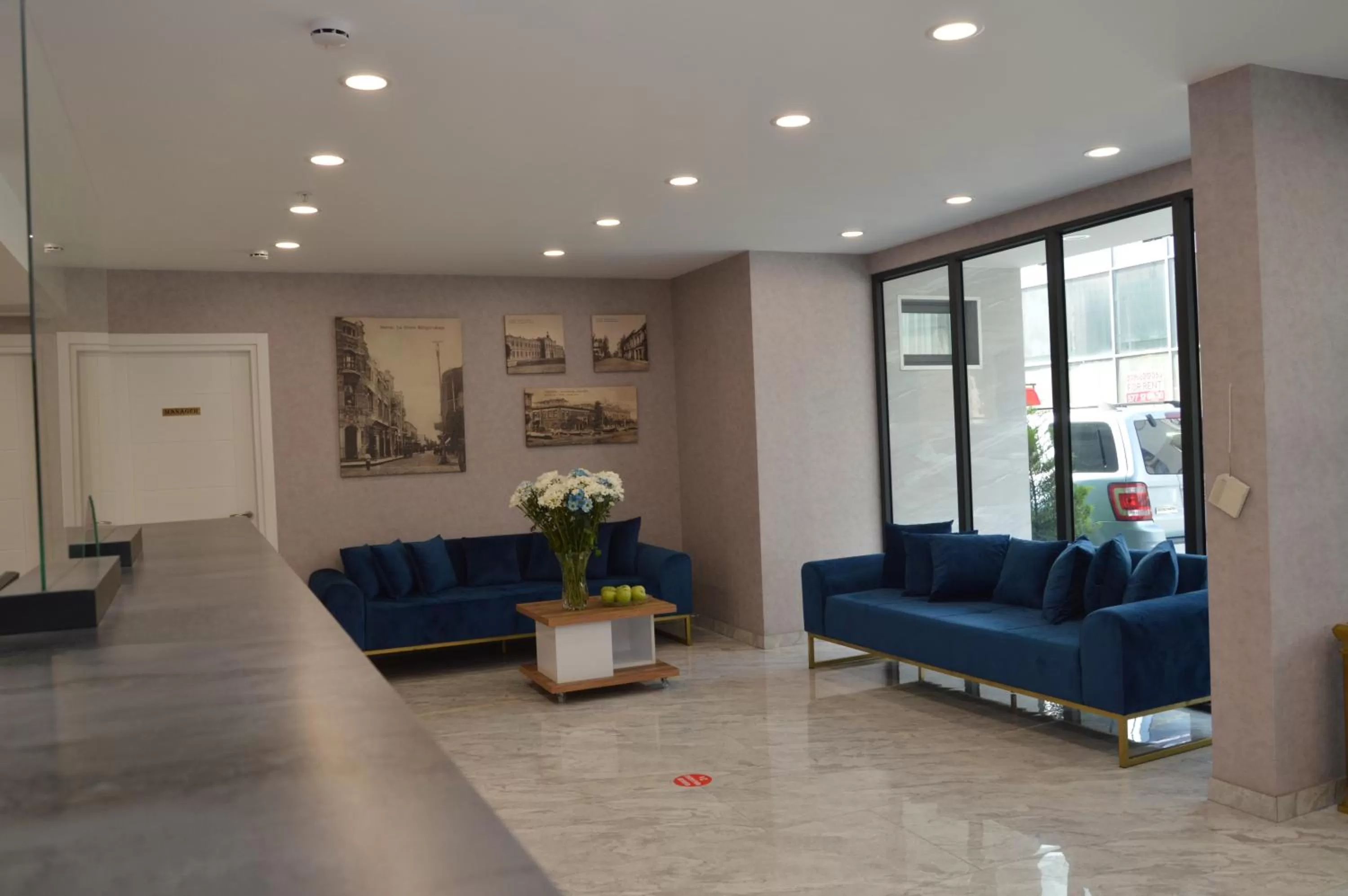 Lobby or reception in Old Batumi Hotel