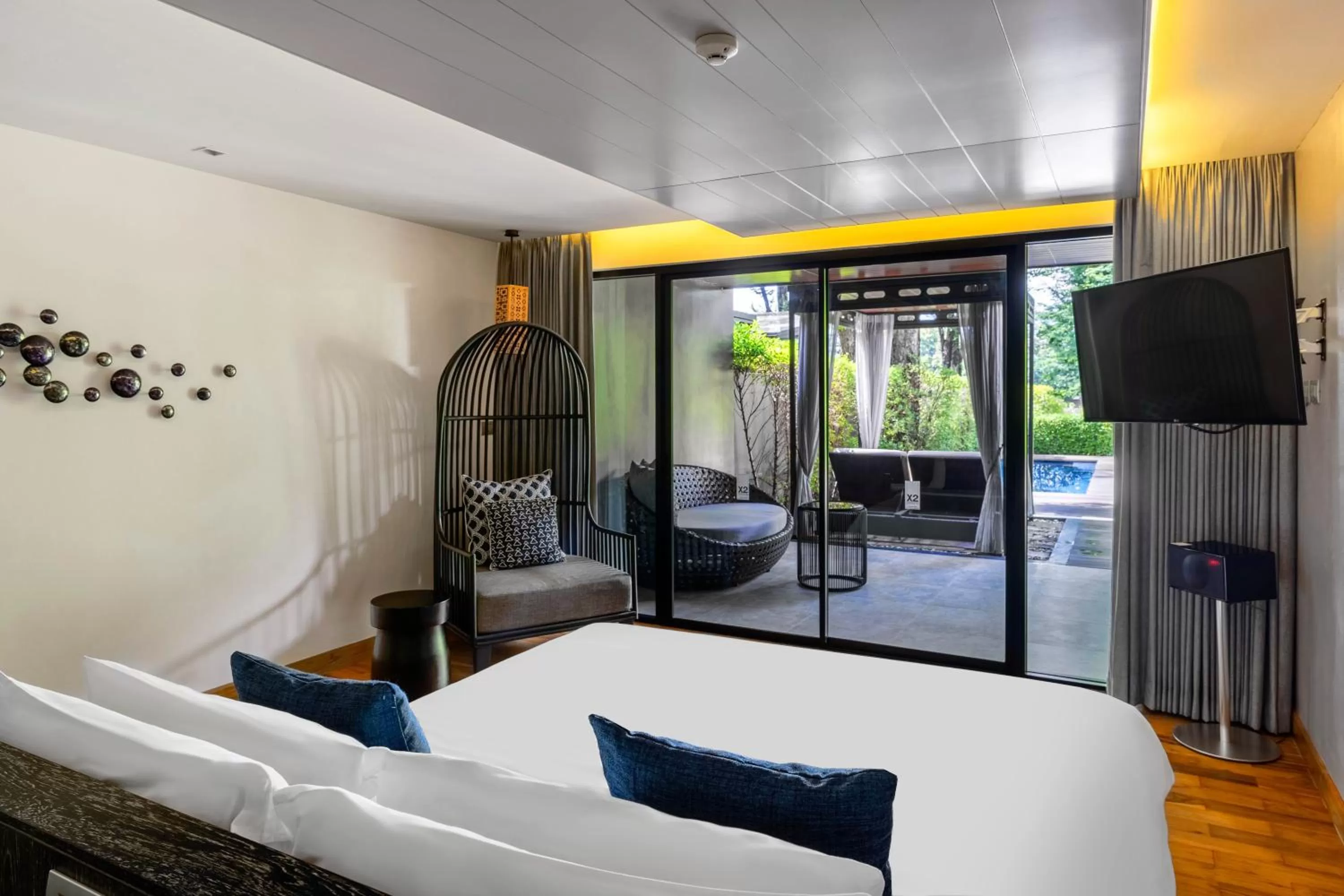 Bedroom, Bed in Cross Chiang Mai Riverside