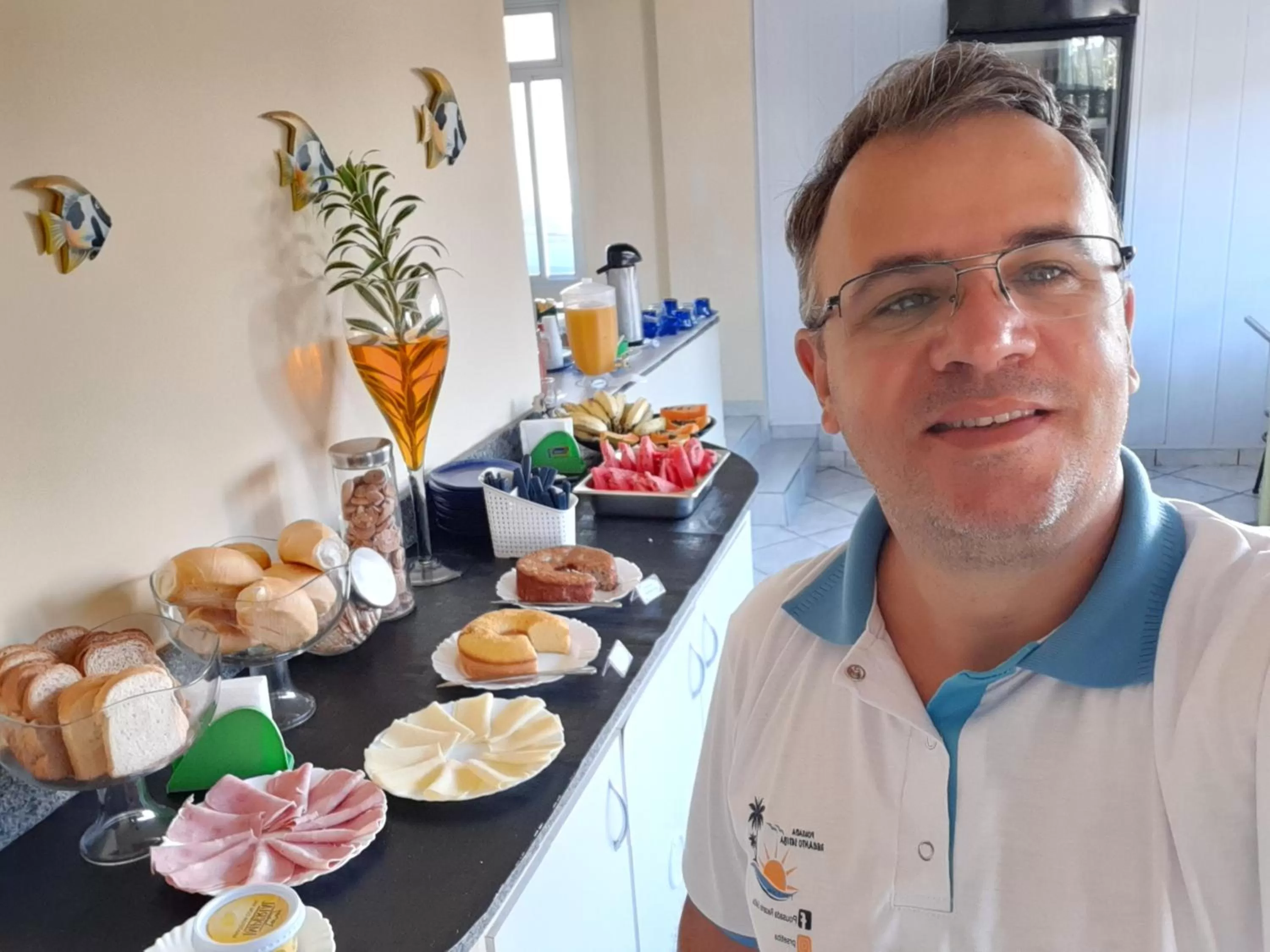 Breakfast in Pousada Recanto Setiba