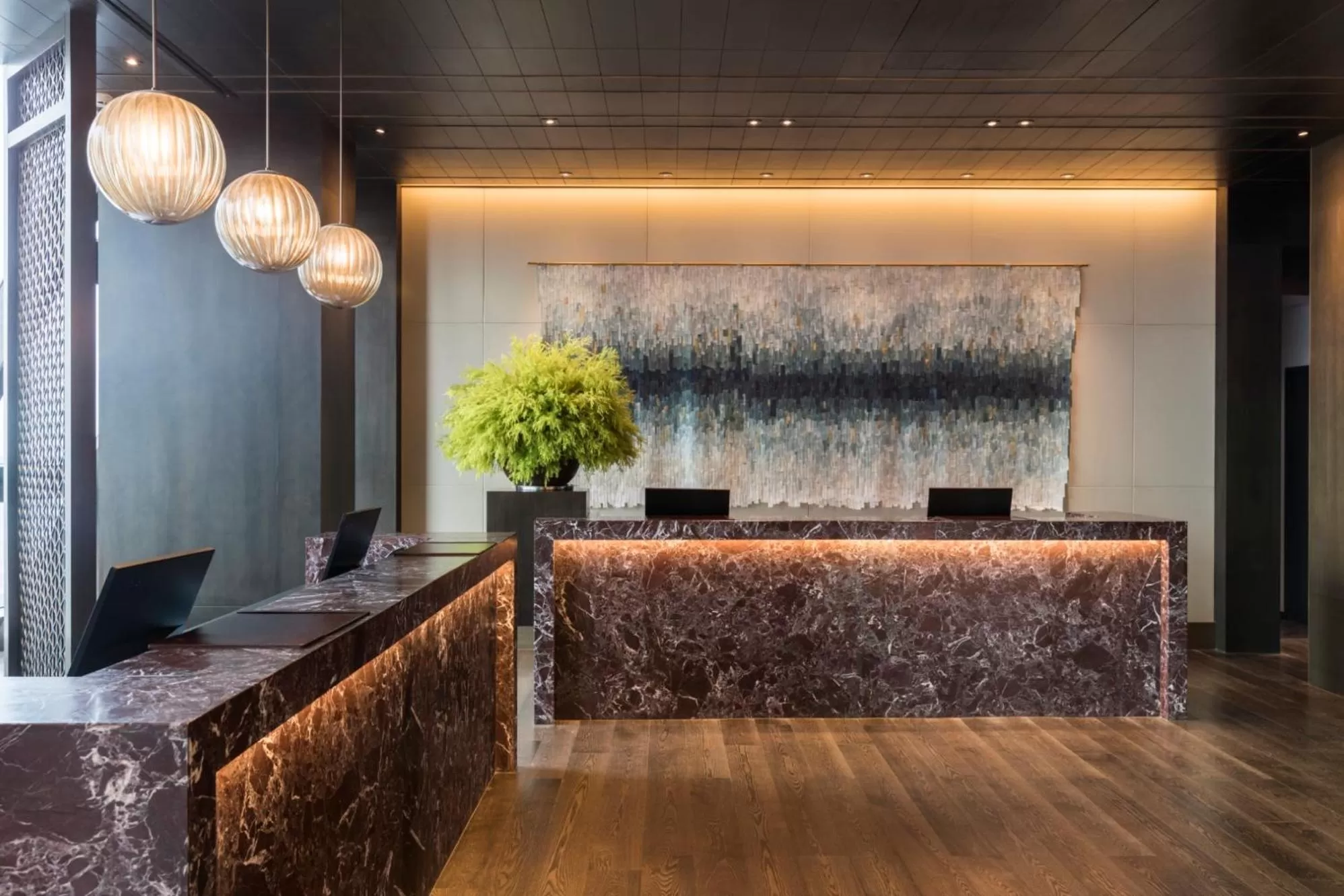 Lobby or reception in Rosewood Phnom Penh