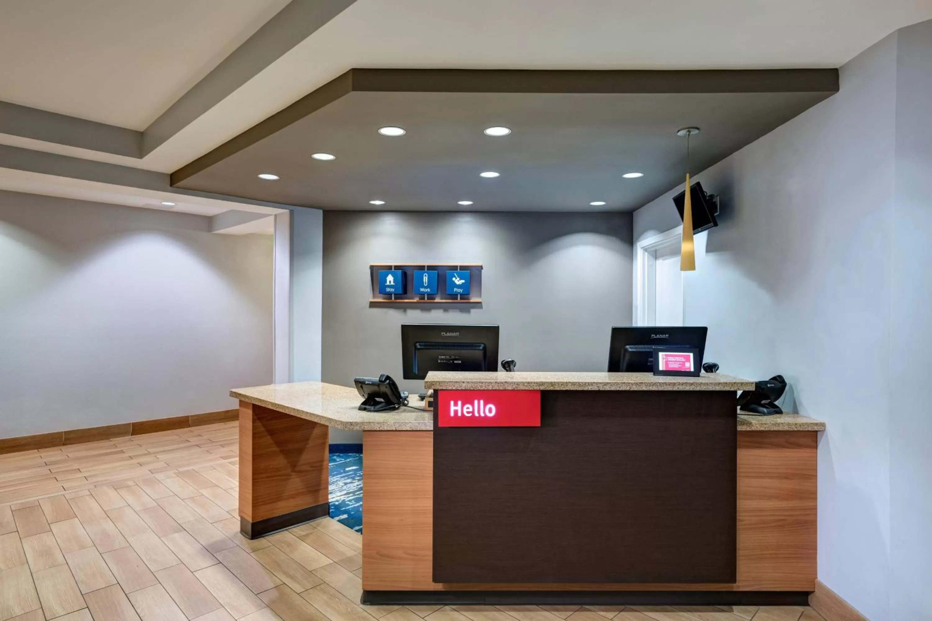 Lobby or reception in TownePlace Suites by Marriott Monroe