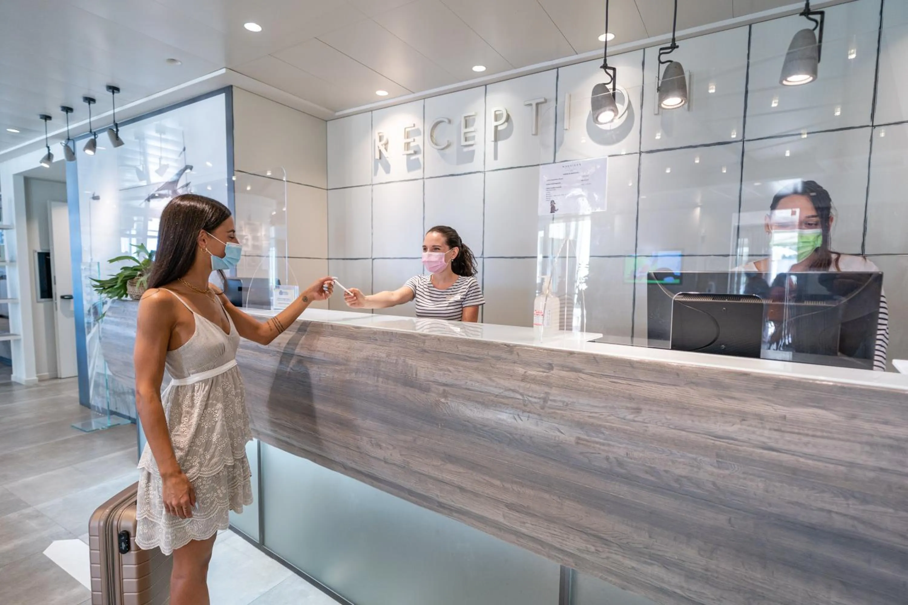 Lobby or reception in Nautilus Family Hotel