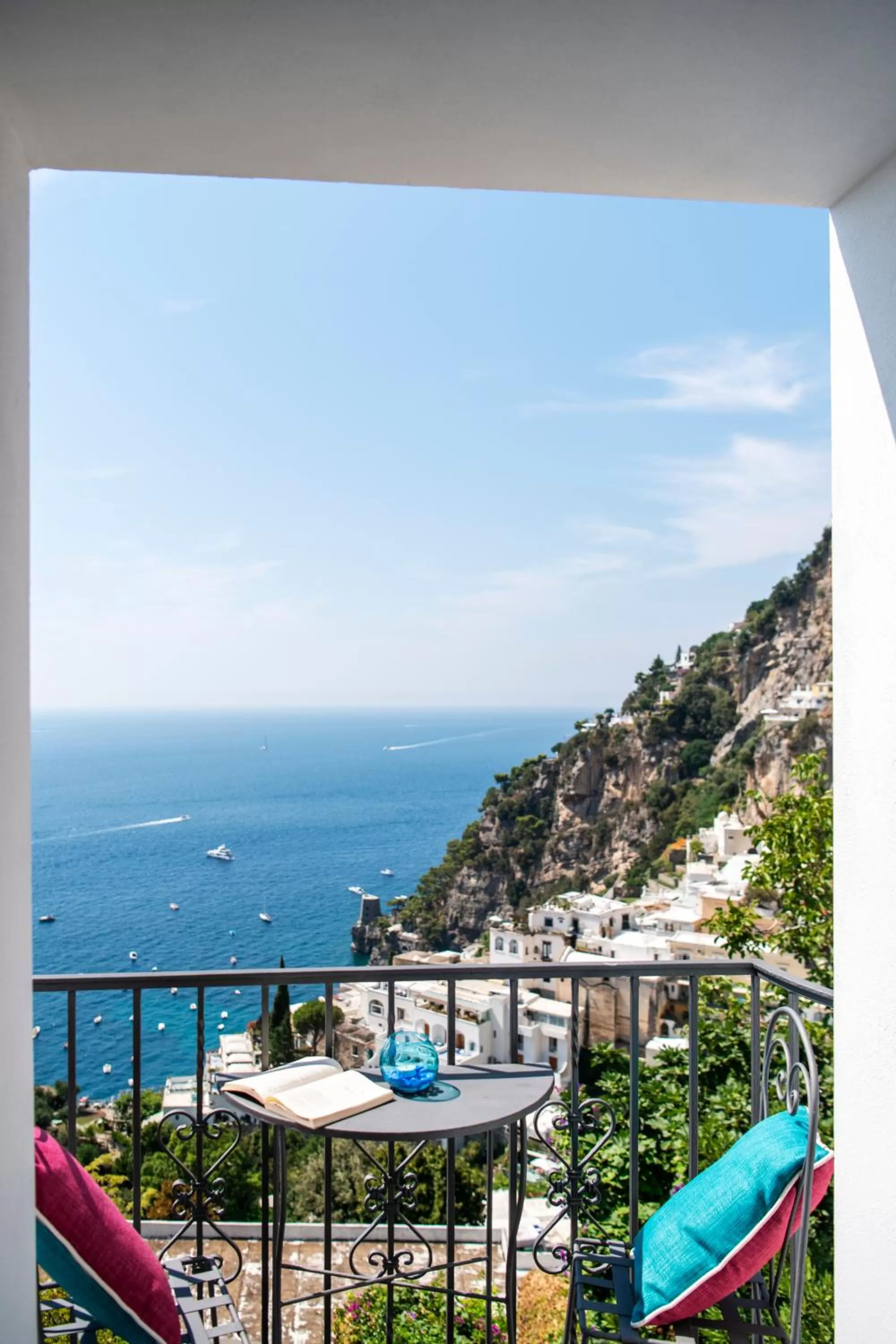 Balcony/Terrace in Positano Art Hotel Pasitea