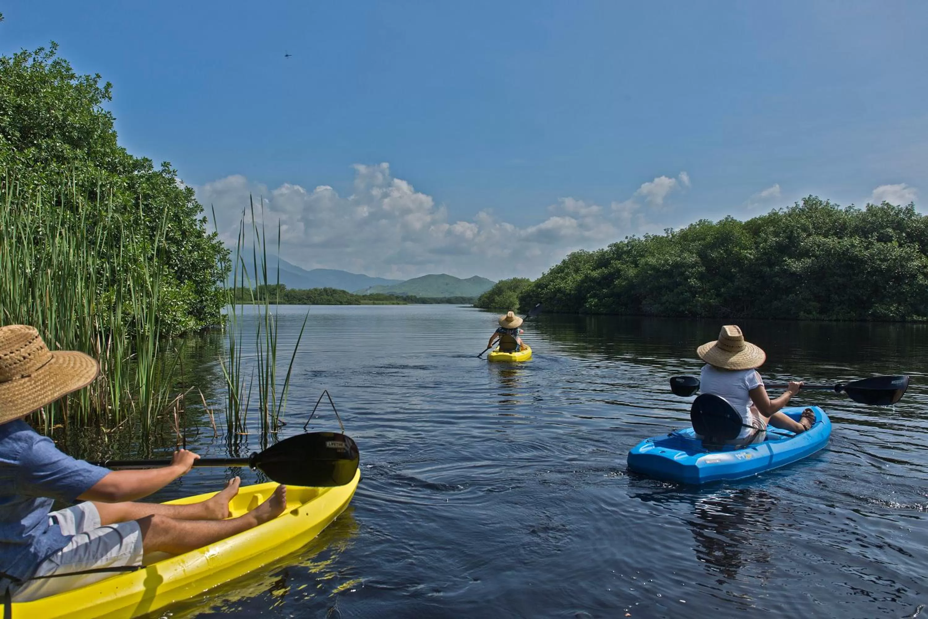 Canoeing in Marea Beachfront Villas