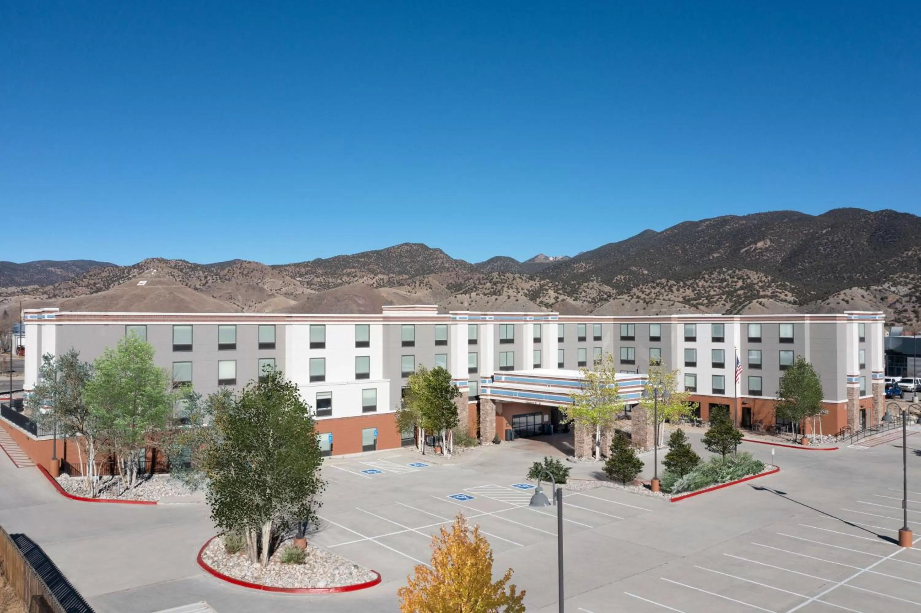 Property building in Hampton Inn & Suites Salida, CO