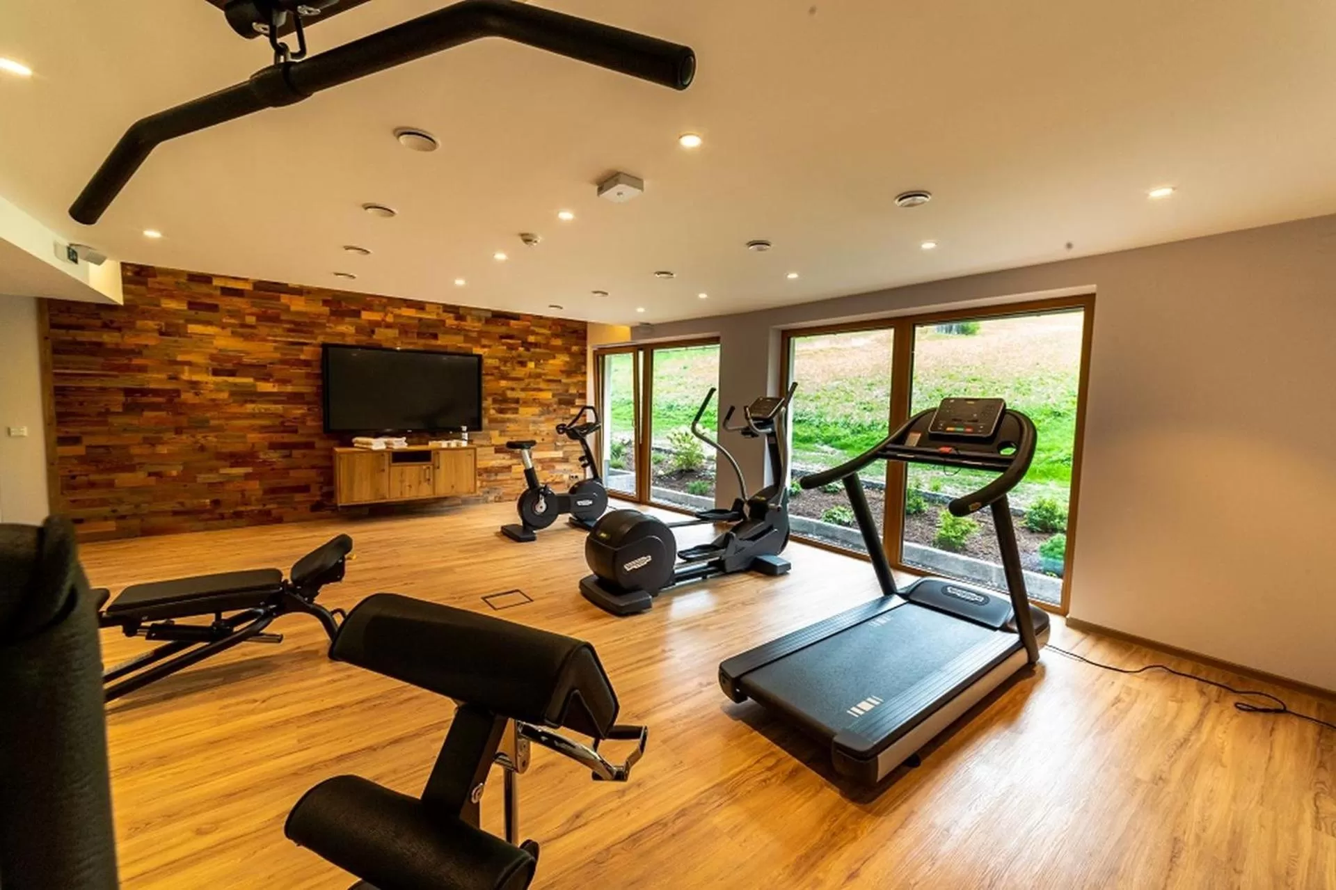 Fitness centre/facilities in Hotel Spielmann
