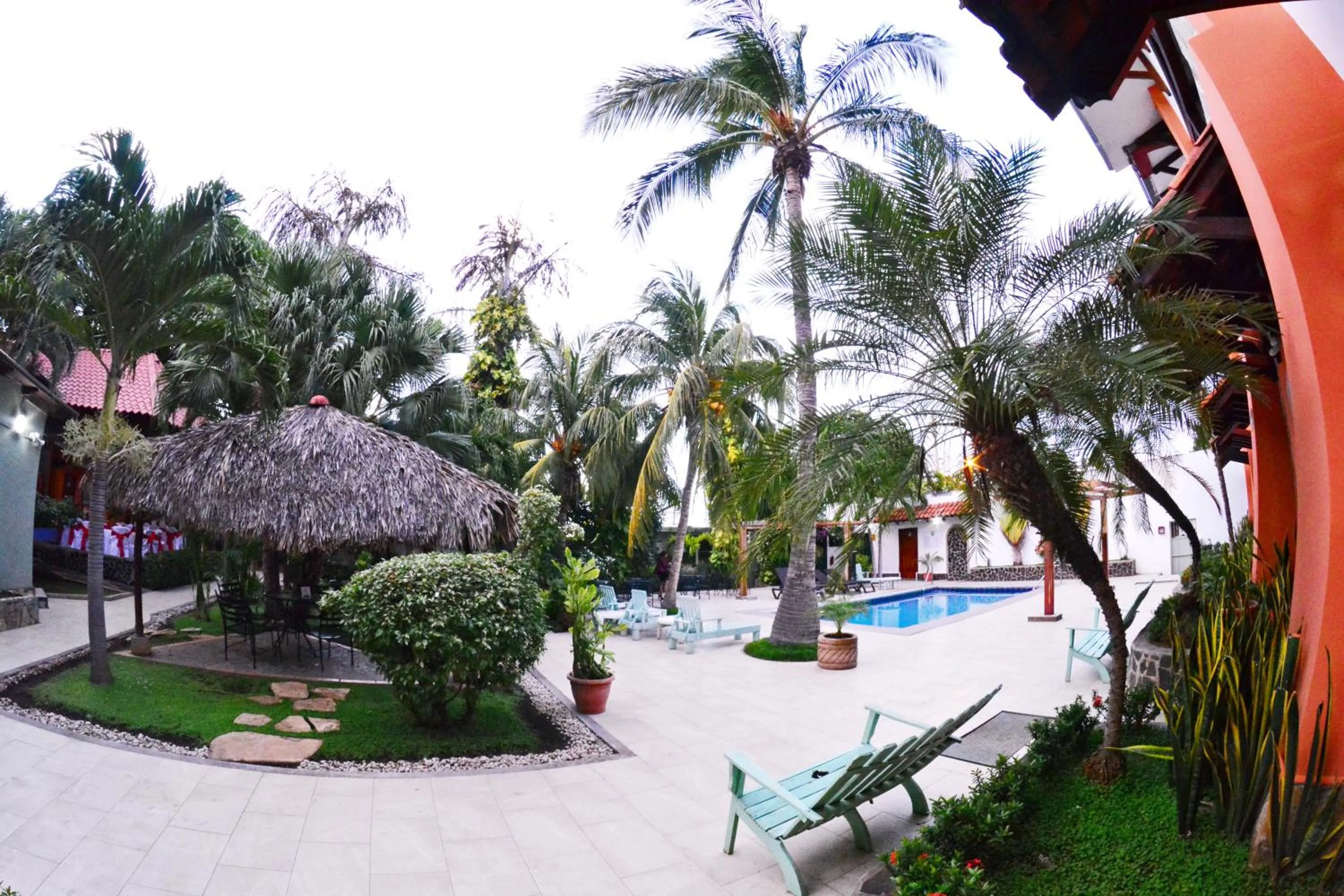 Garden in Hotel Europeo