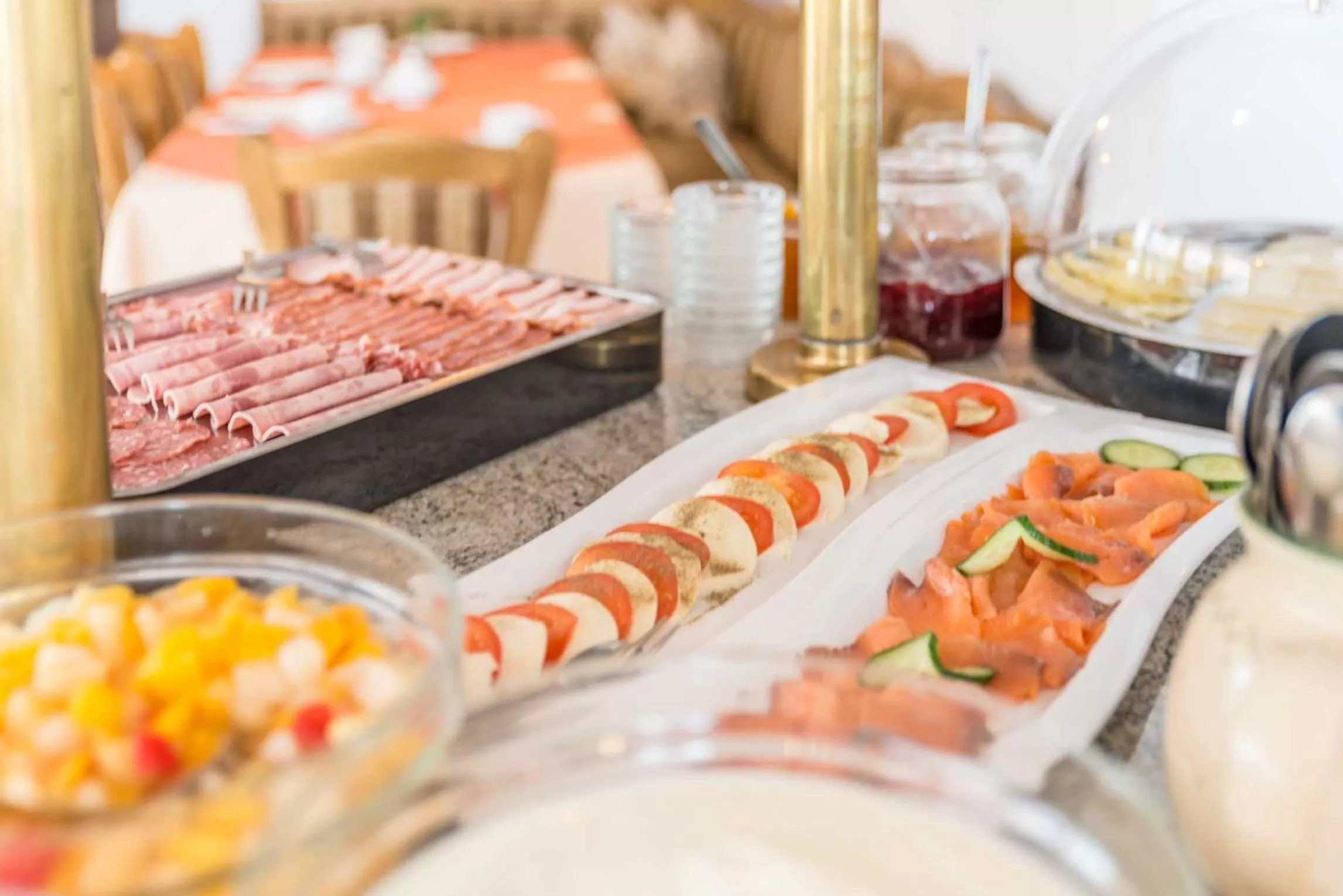 Buffet breakfast in Landhaus Braband