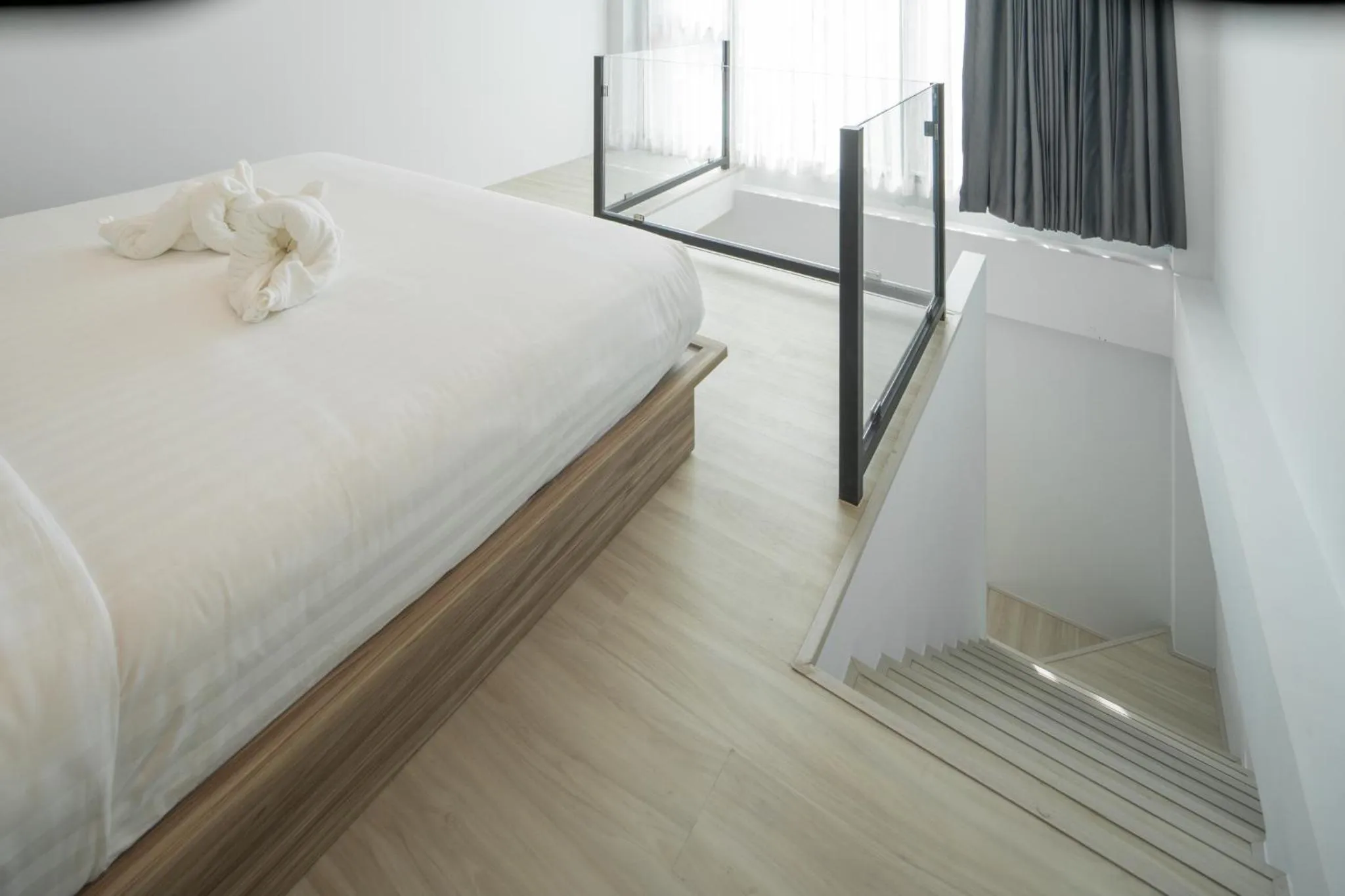 Bedroom, Bed in Peace Blue Naiharn Naturist Resort Phuket SHA Extra Plus