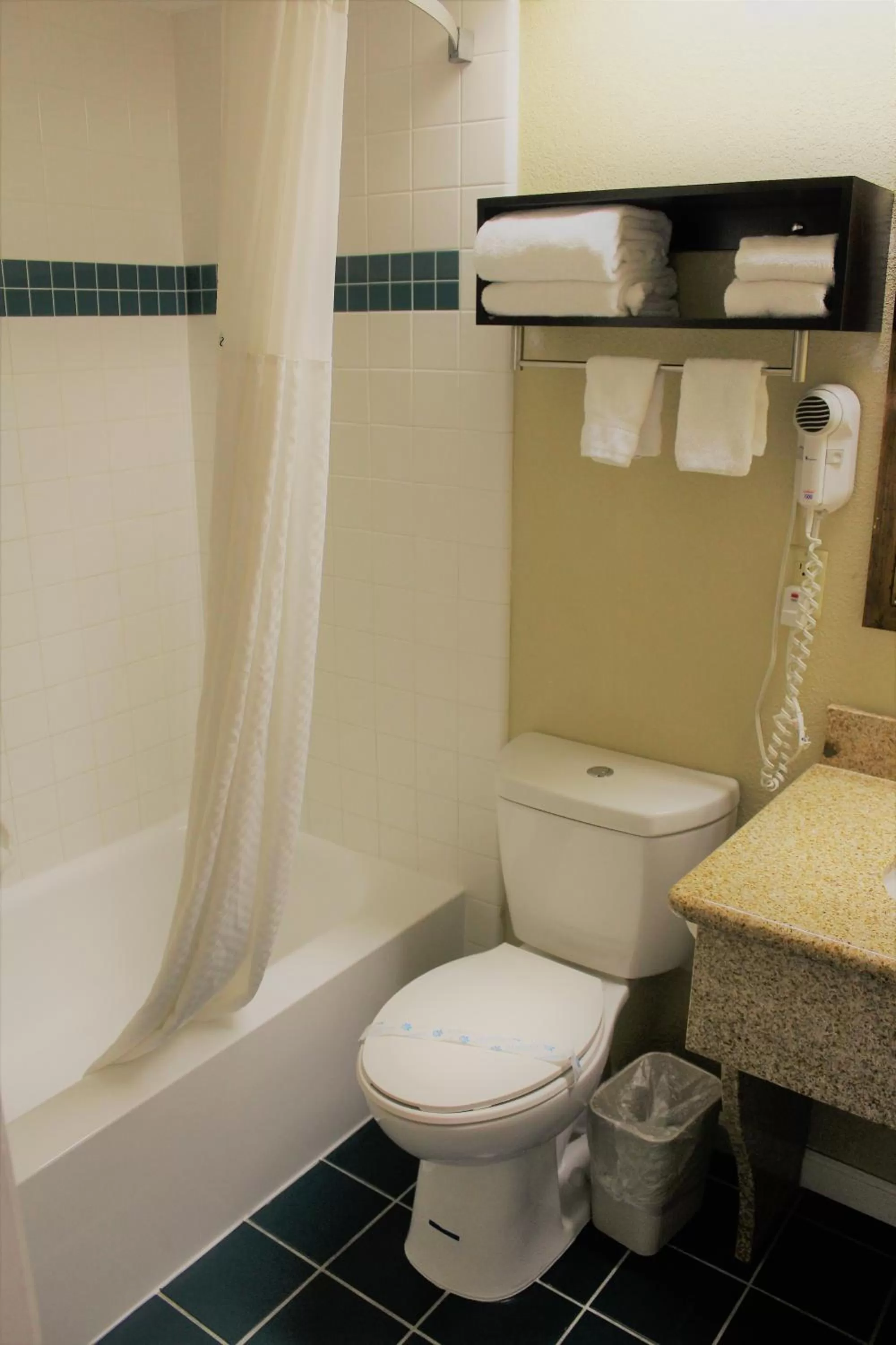 Shower in Howard Johnson by Wyndham Santa Cruz