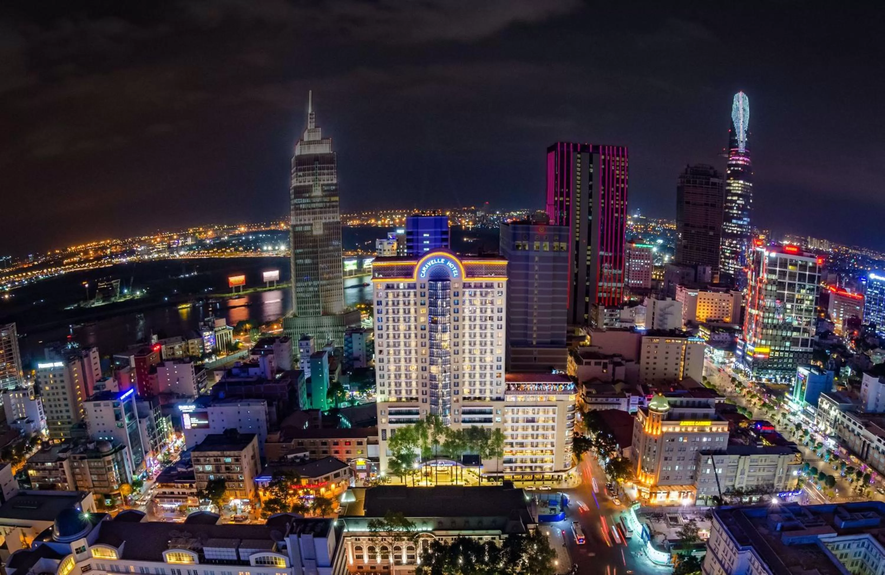 Facade/entrance in Caravelle Saigon