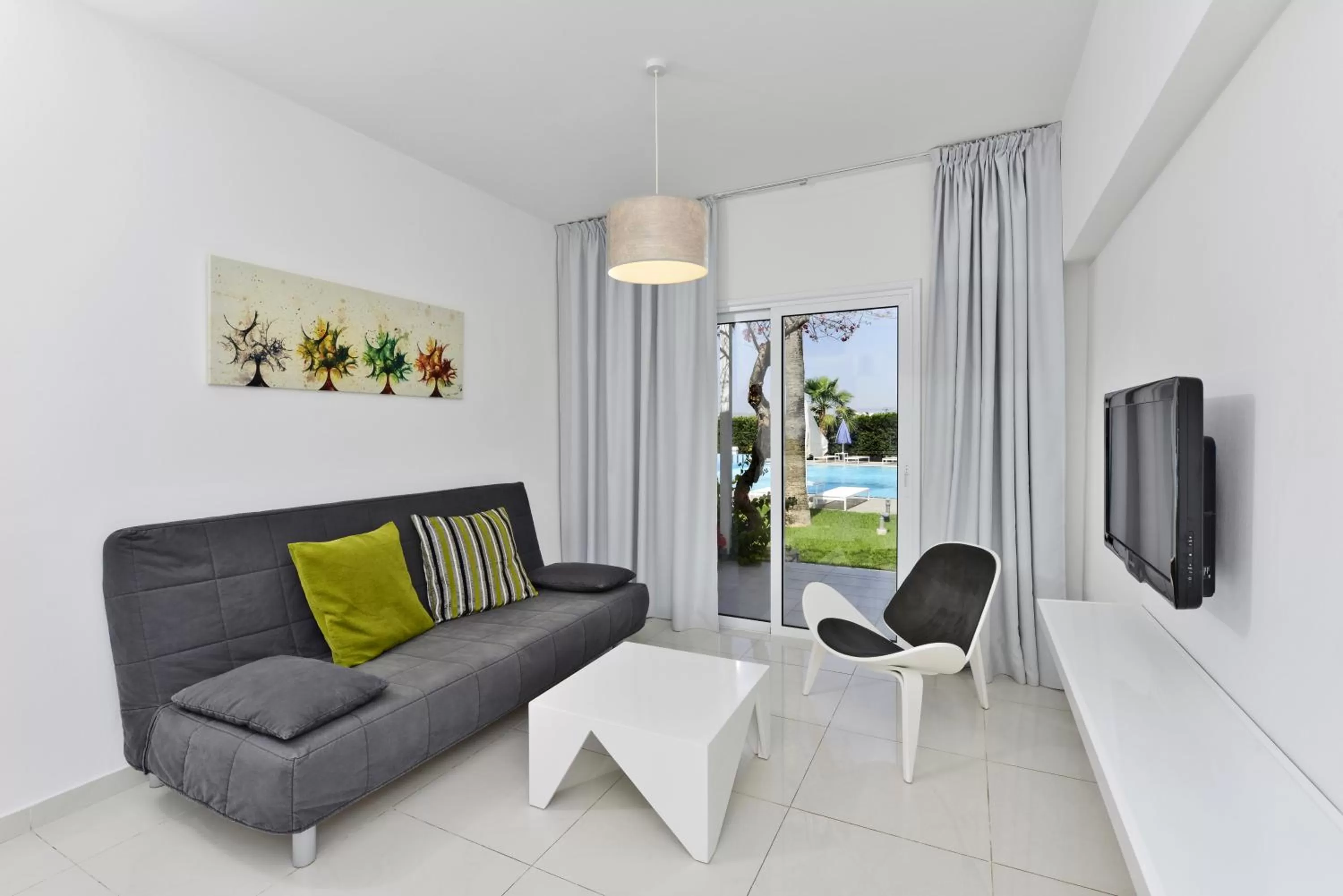 Living room in Mon Repos Hotel