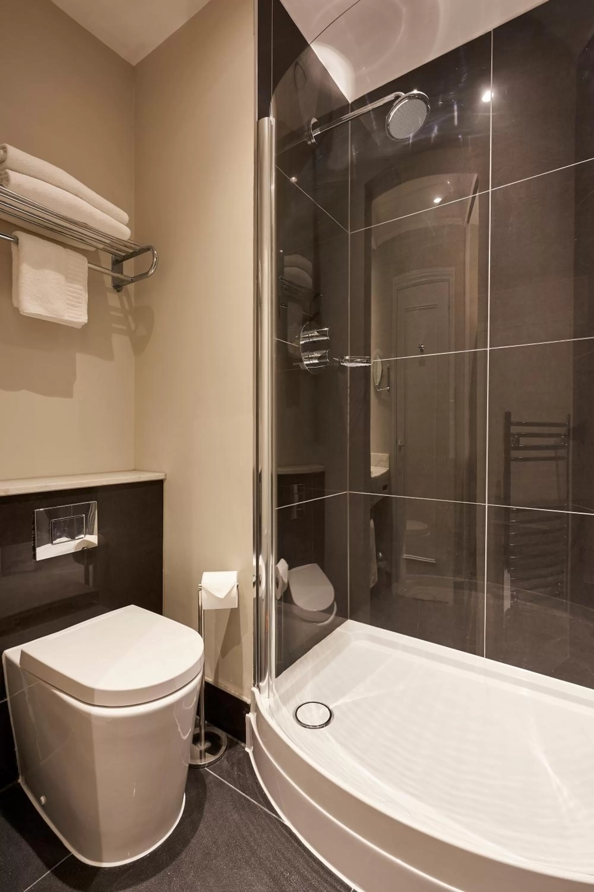 Shower in Coldra Court Hotel by Celtic Manor