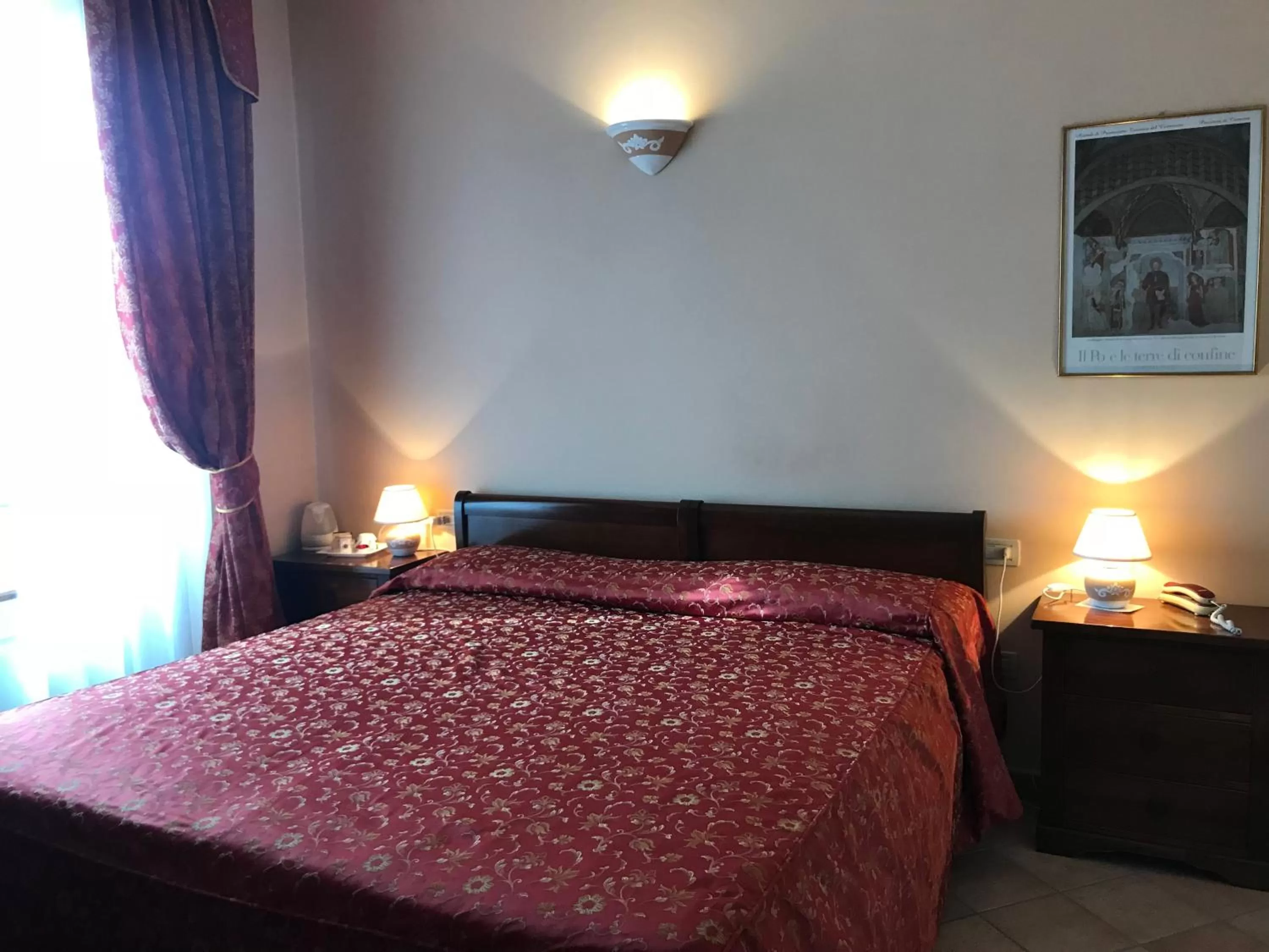 Bedroom in Locanda Ca’ Rossa