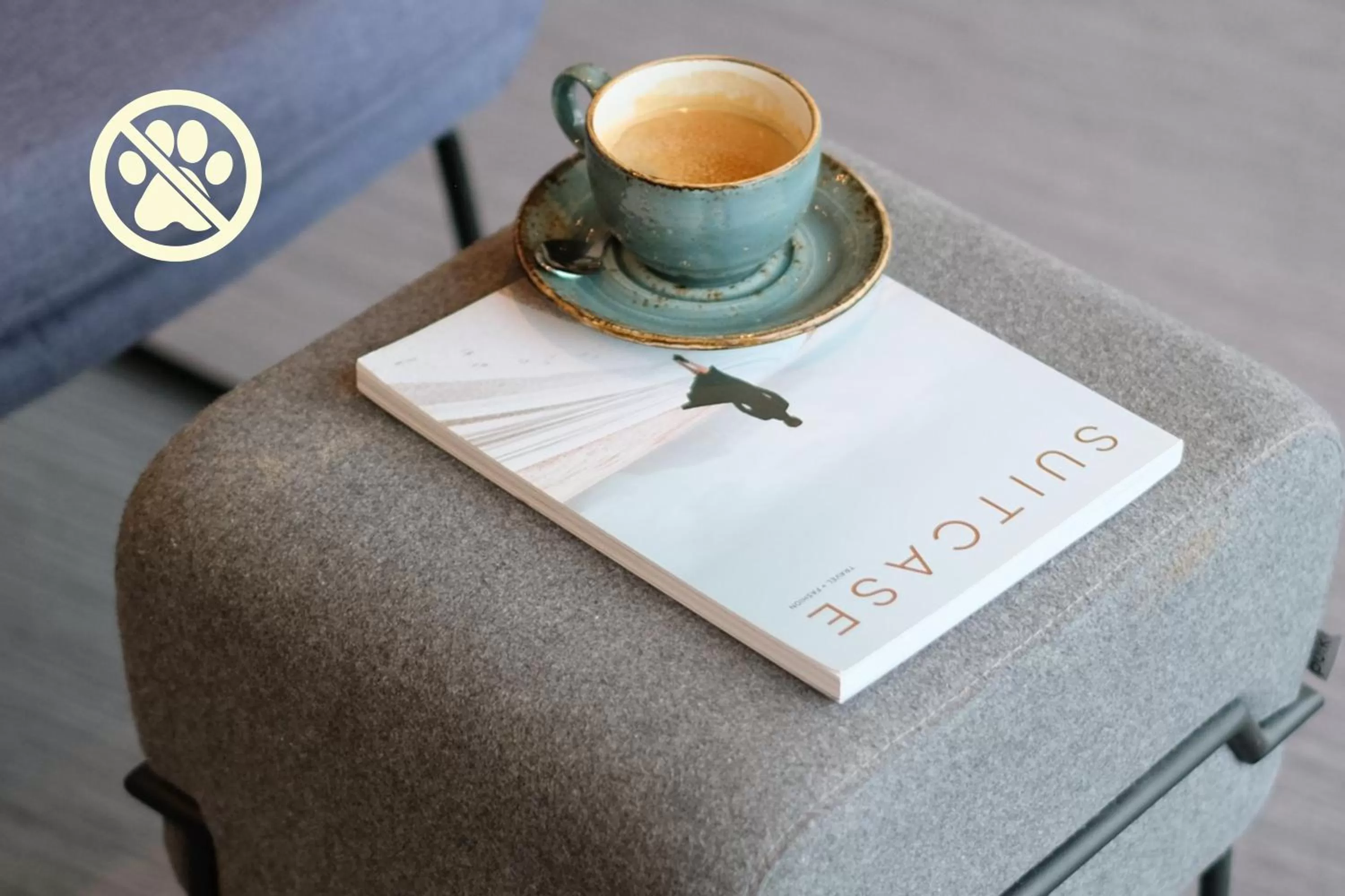 Seating area in Two Brothers Noordwijk Beach