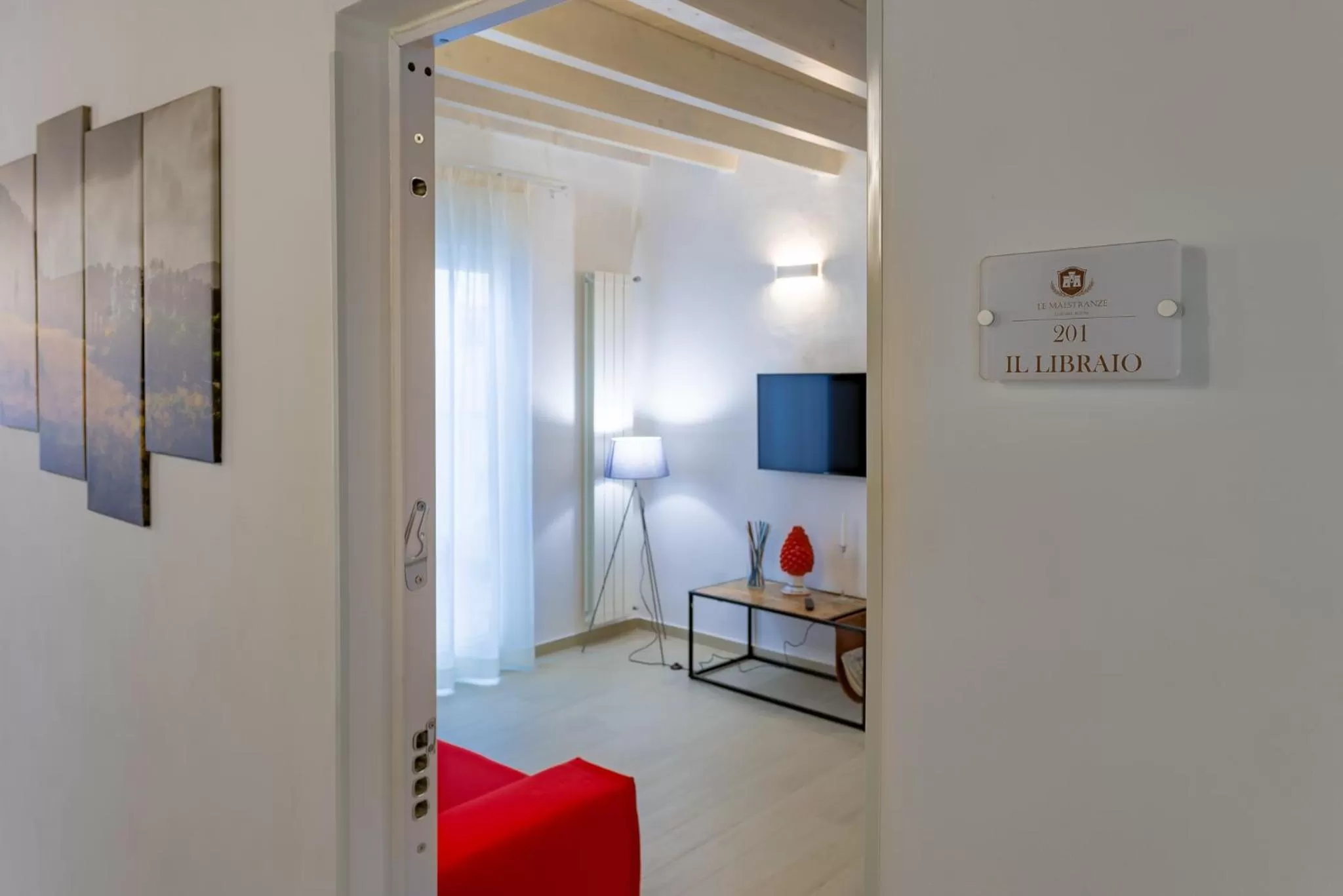 Seating area in Le Maestranze Deluxe Rooms
