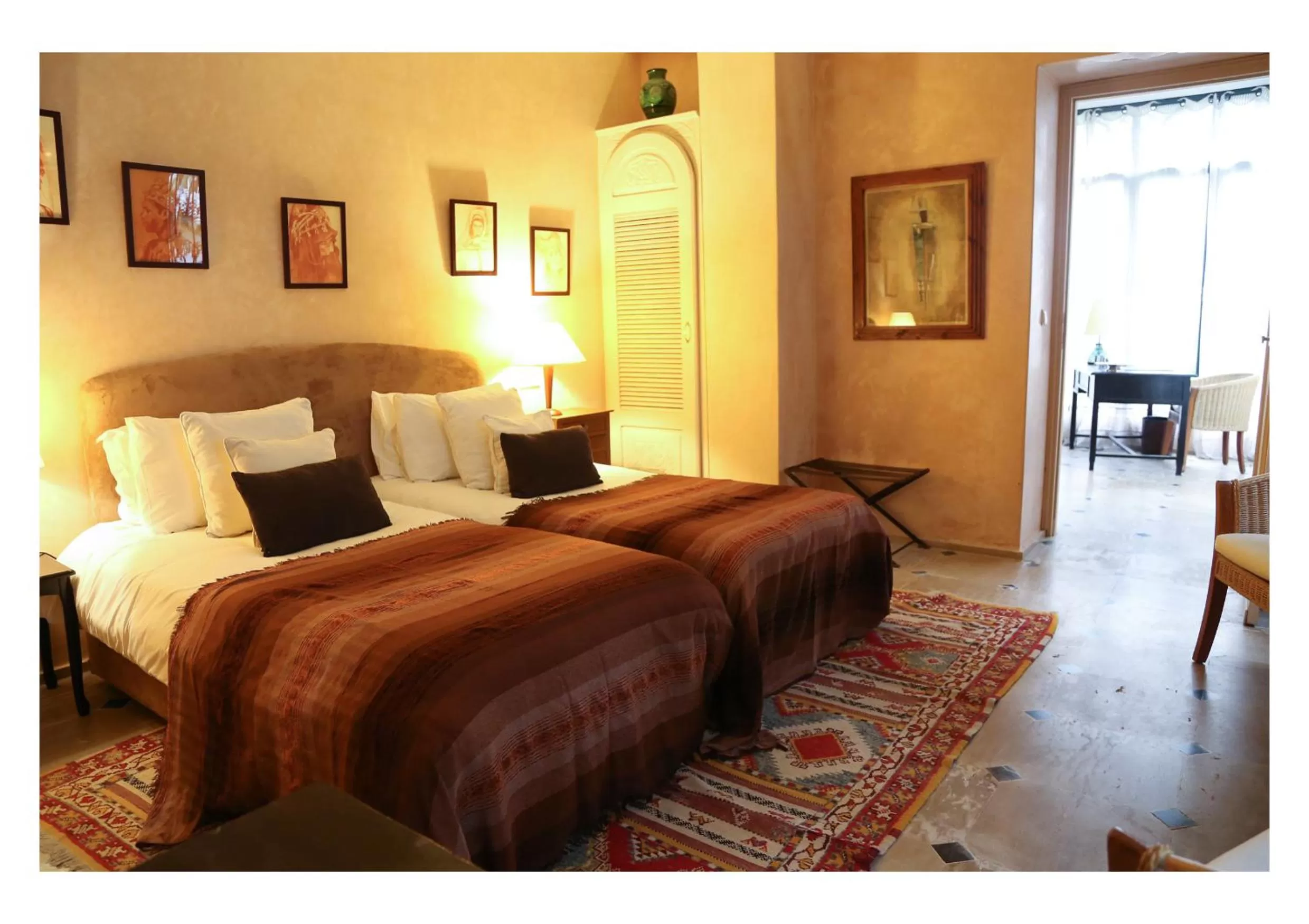 Bed in La Maison de Tanger