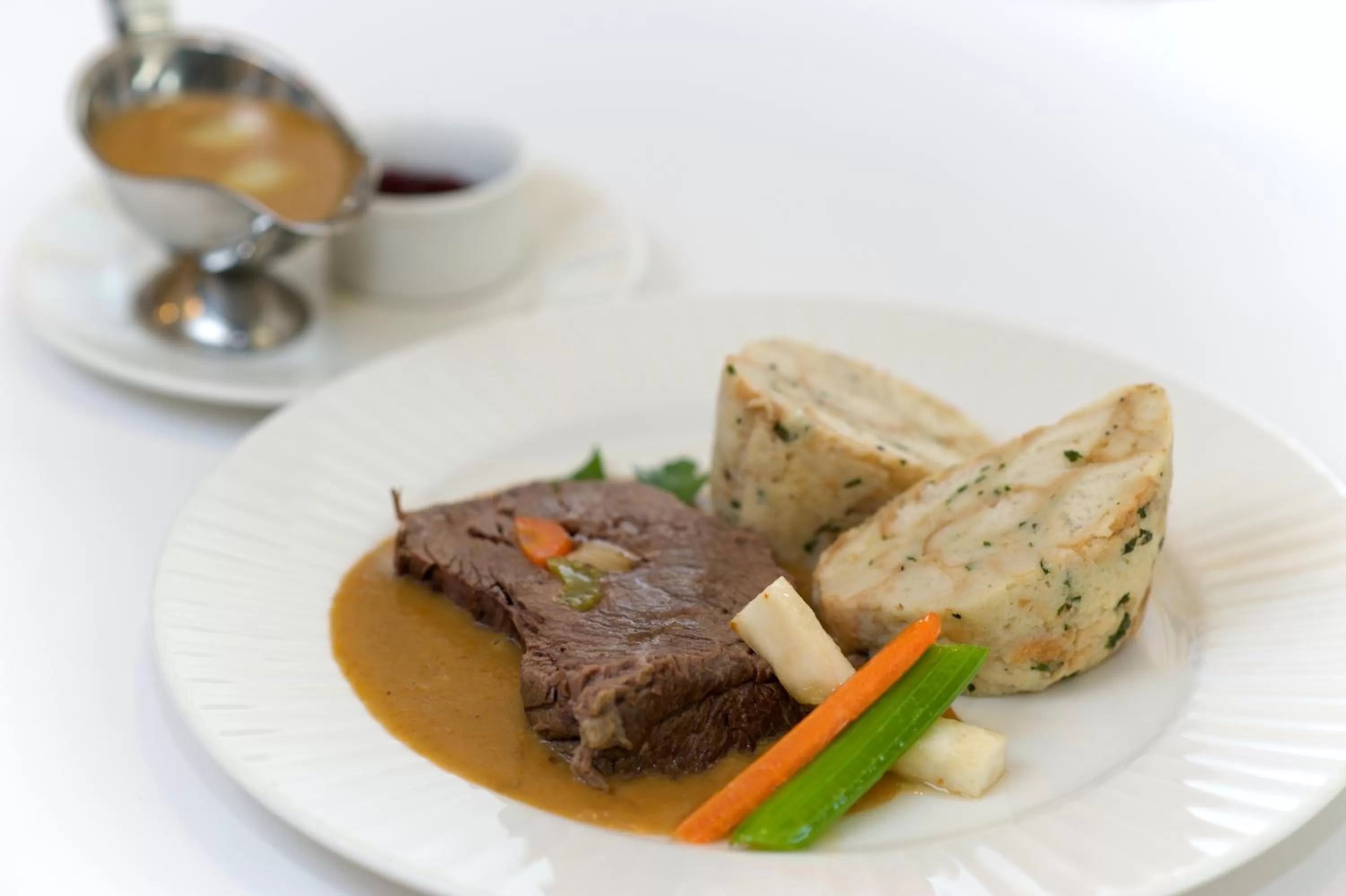 Food close-up in Hotel Bílý Páv