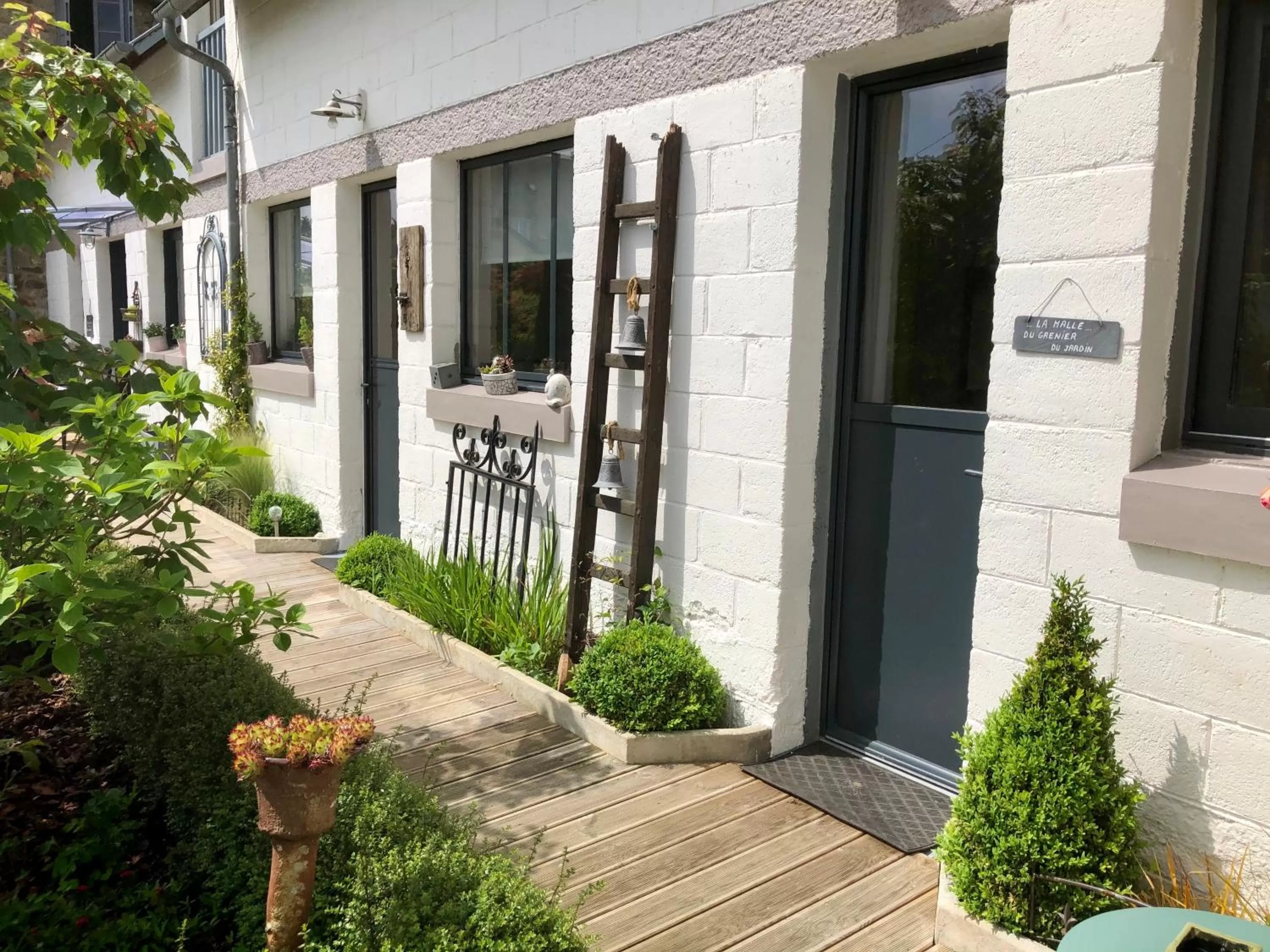 Patio in Le Grenier du Jardin